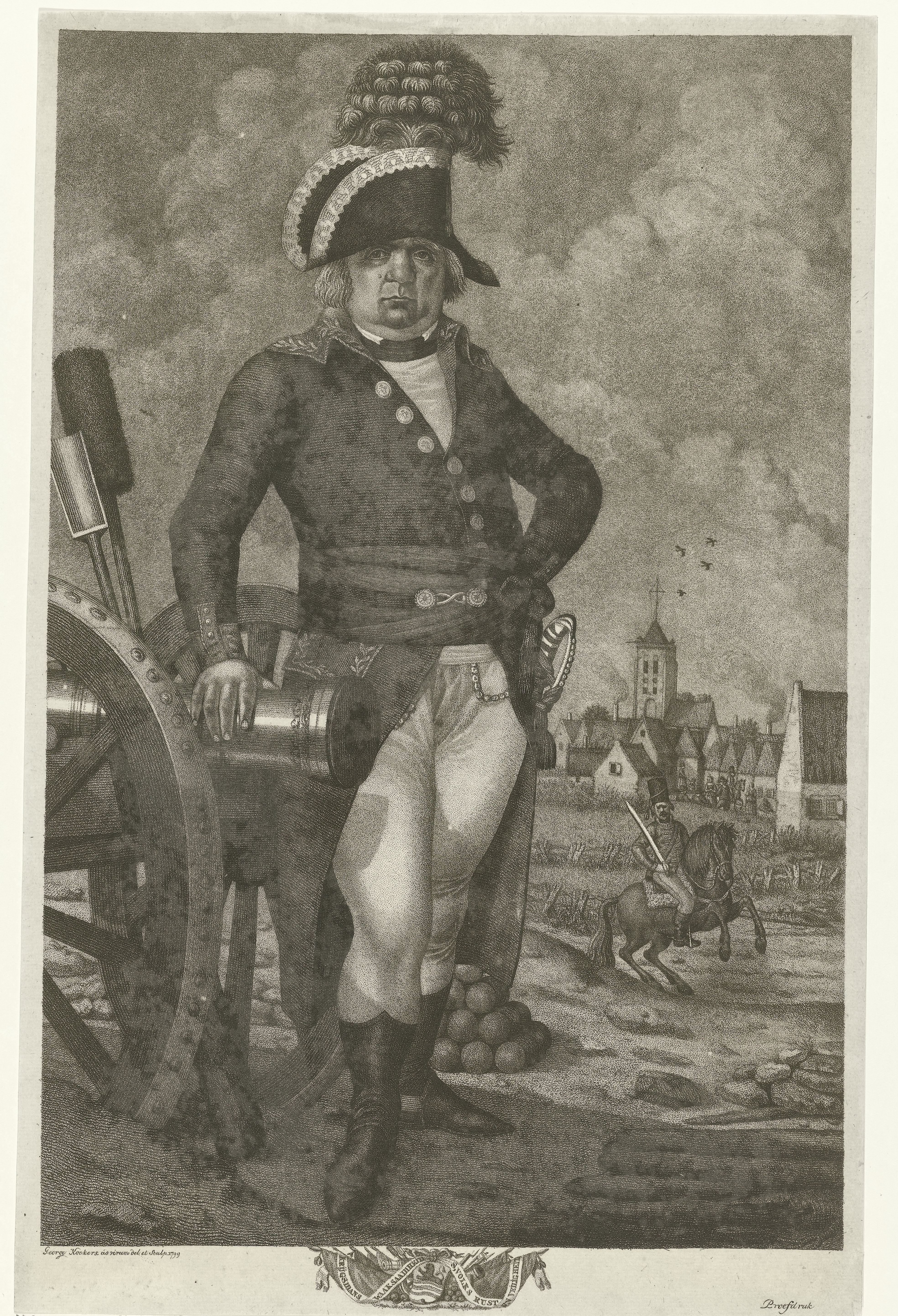 Portret van een Luitenant-Generaal