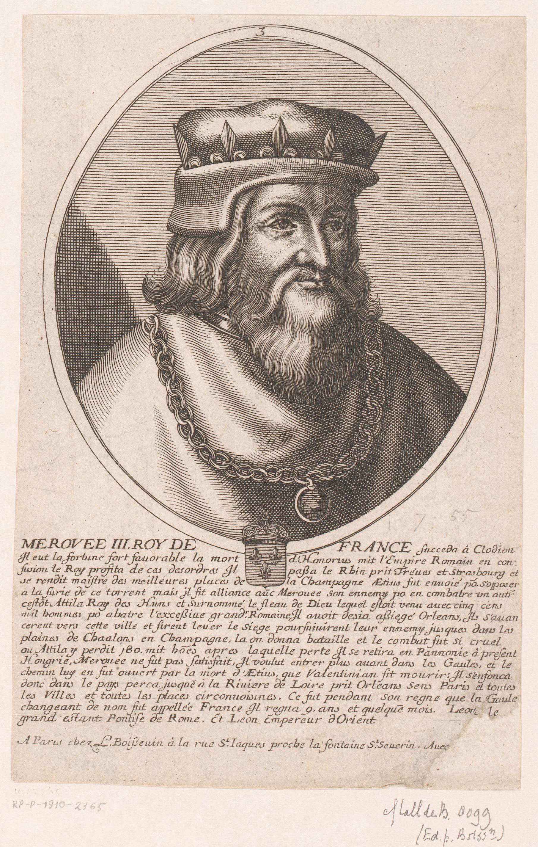 Portret van Merovech