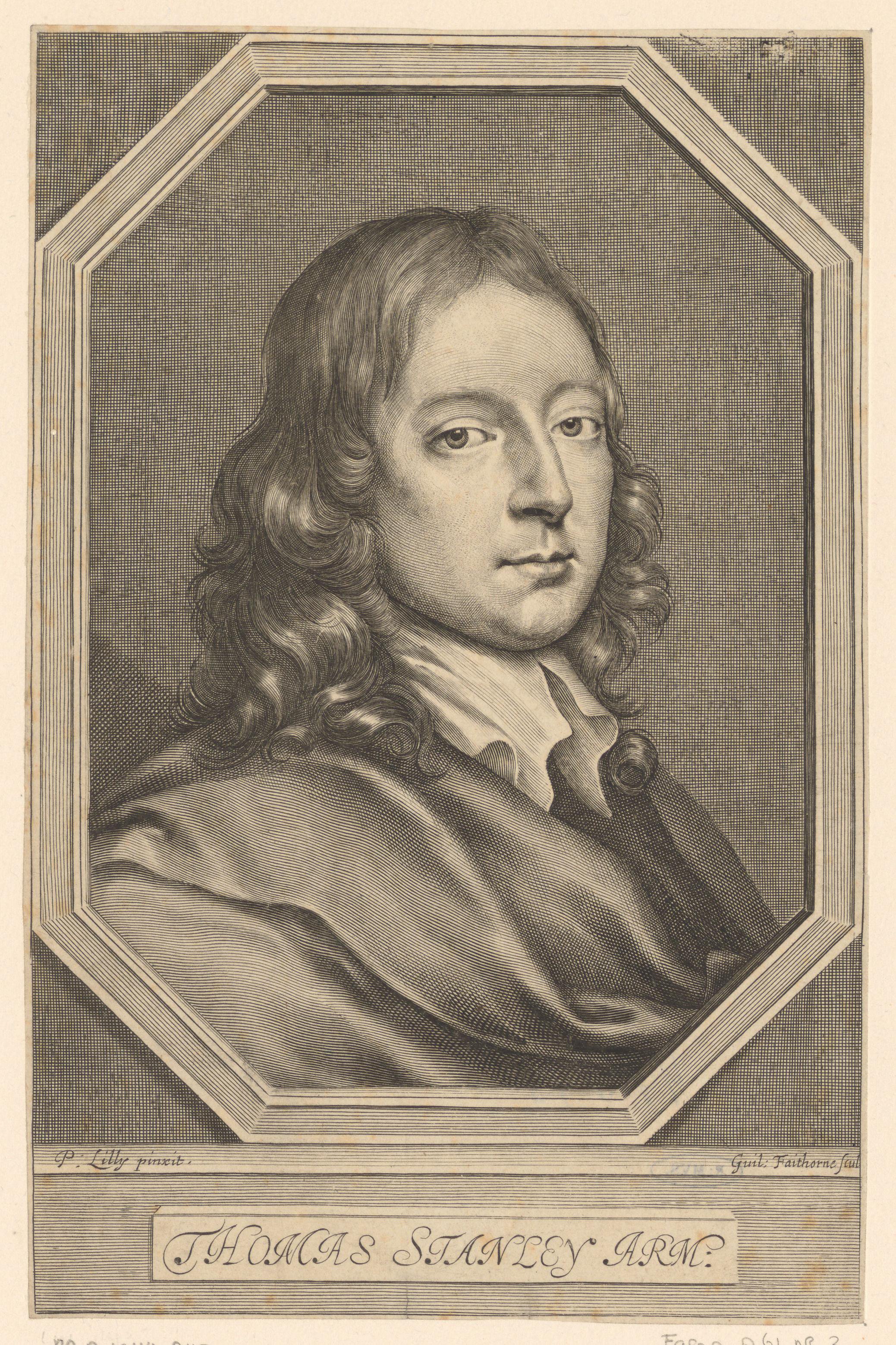 Portret van Thomas Stanley