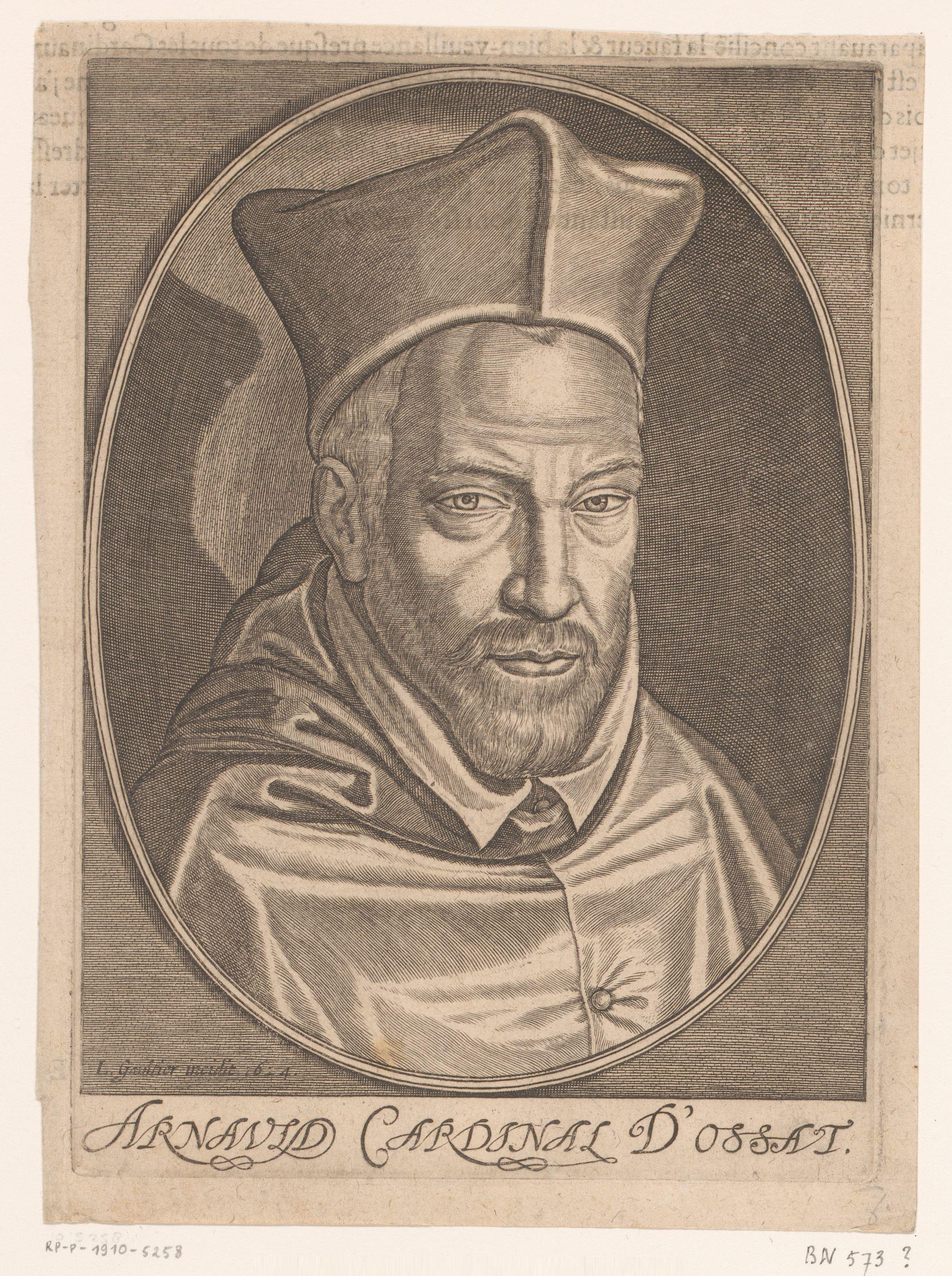 Portret van kardinaal Arnaud d'Ossat