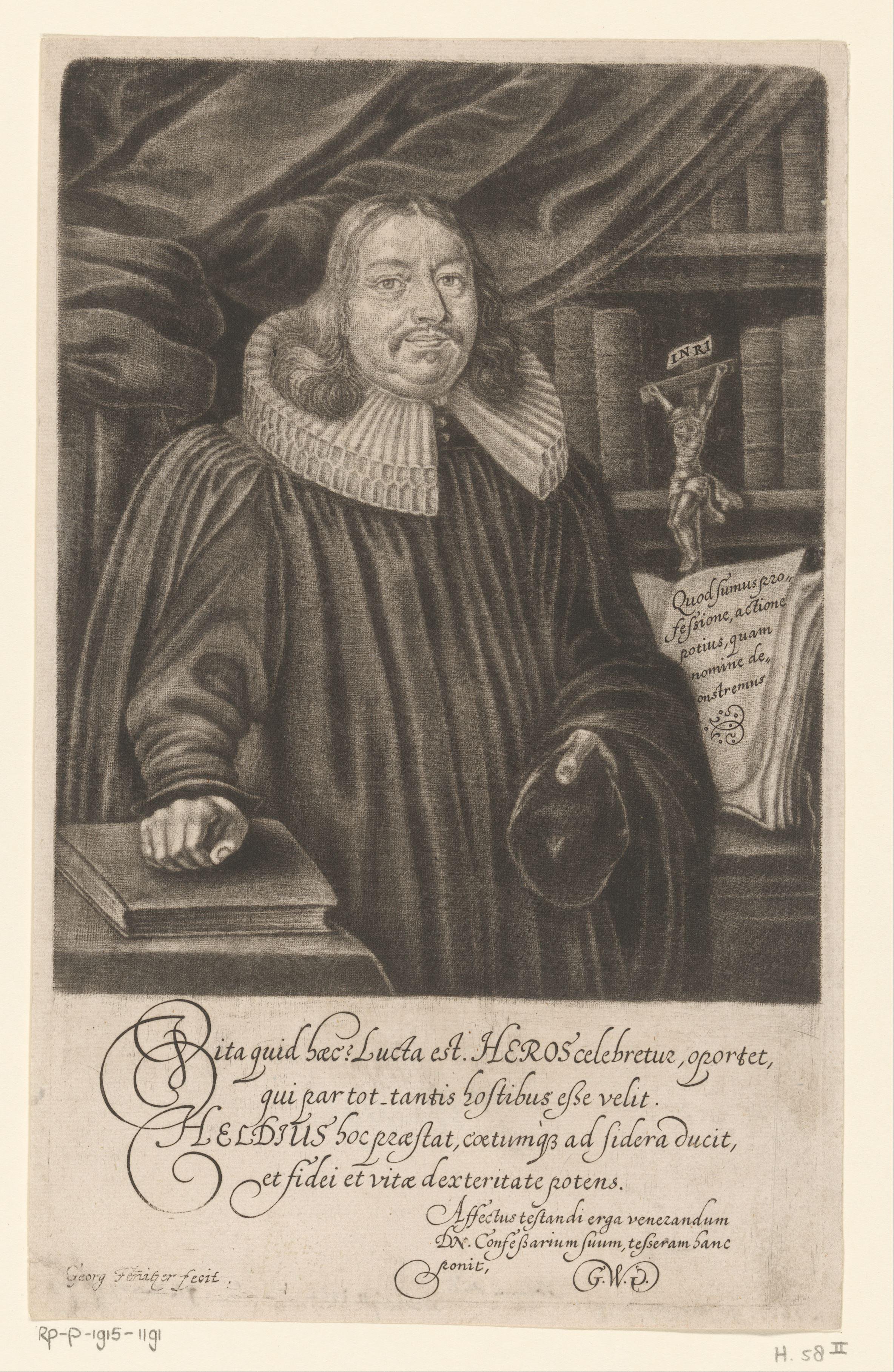 Portret van Johann Held