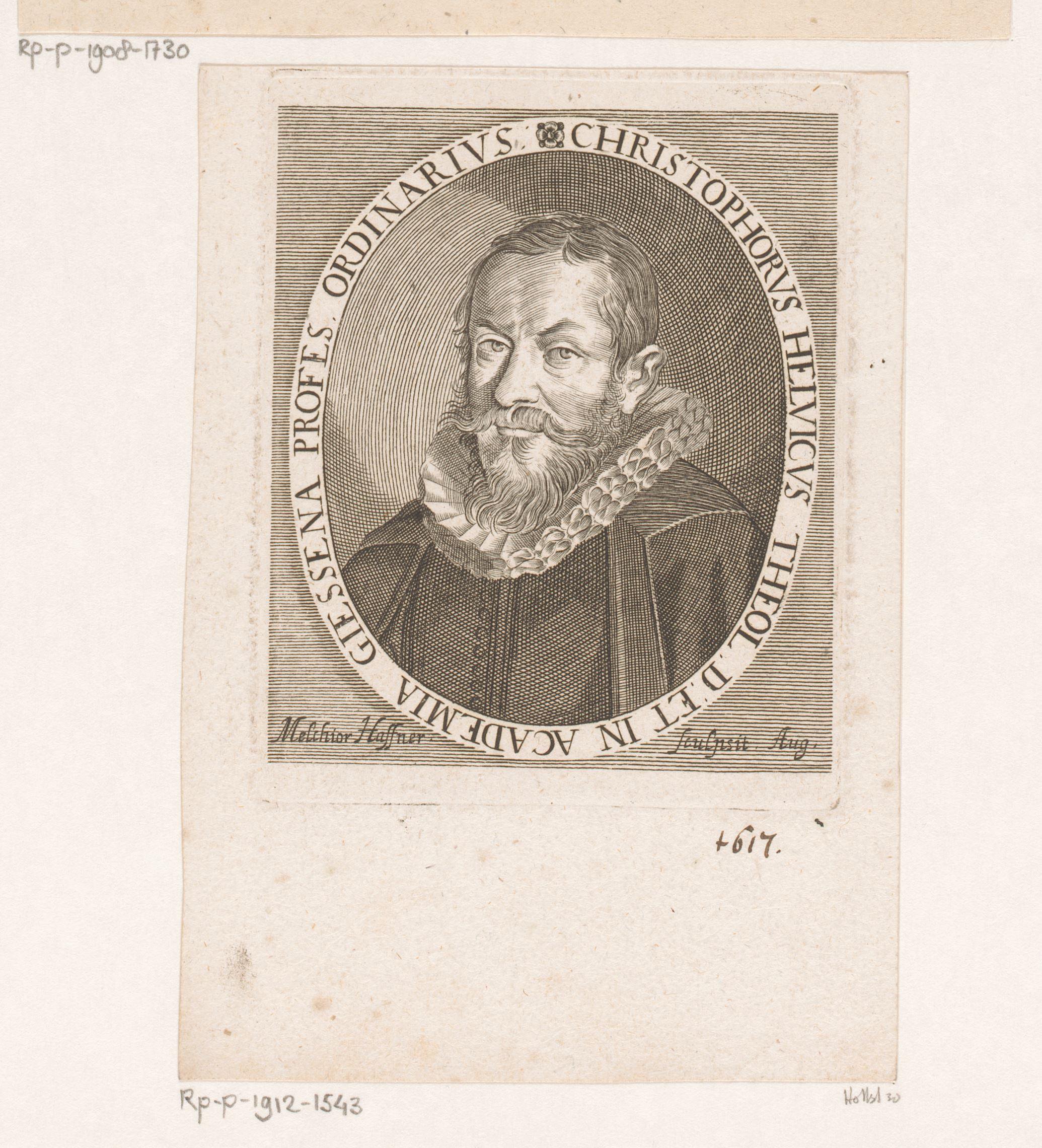 Portret van Christoph Helwig