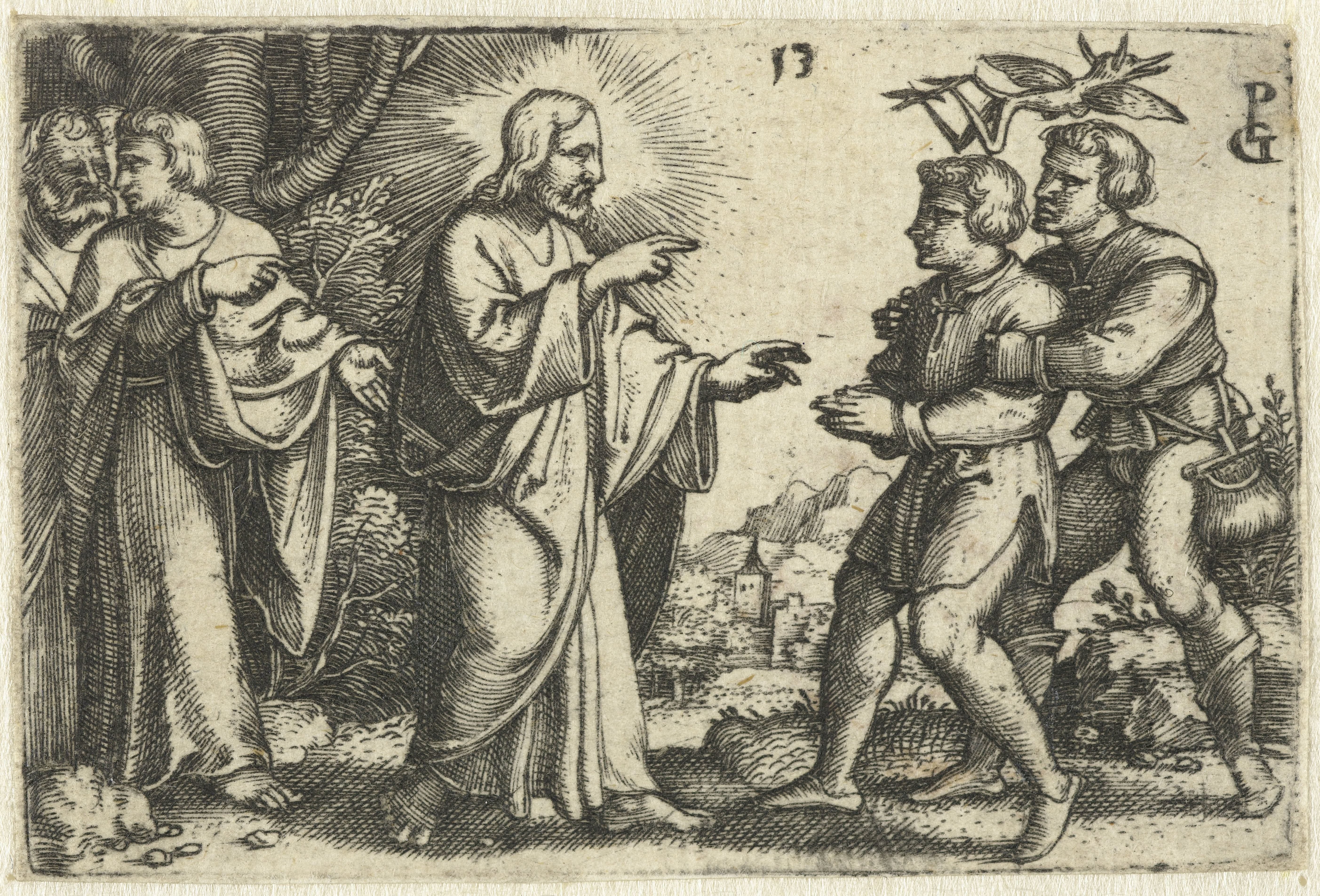 Christus geneest de bezeten man