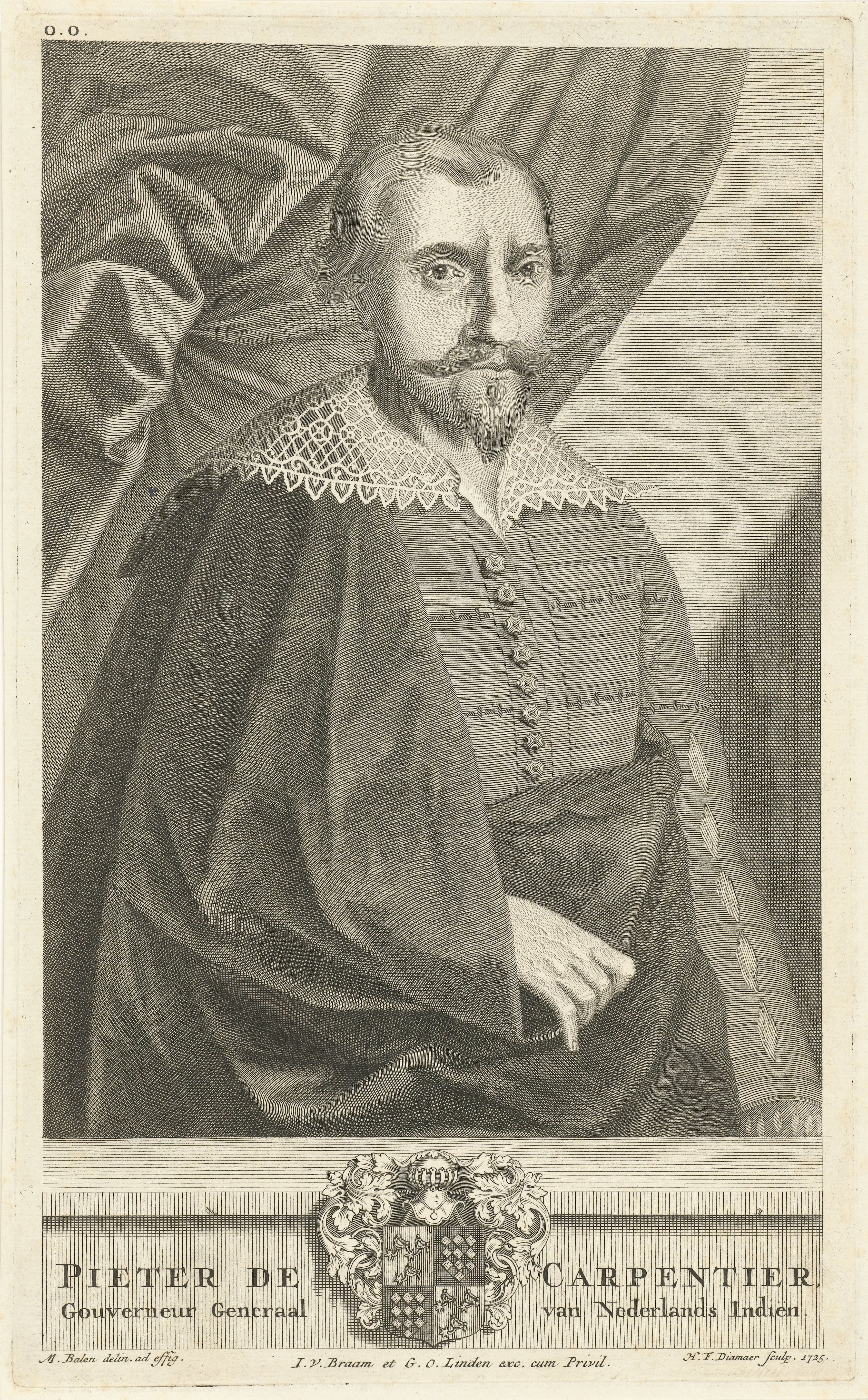 Portret van Pieter de Carpentier