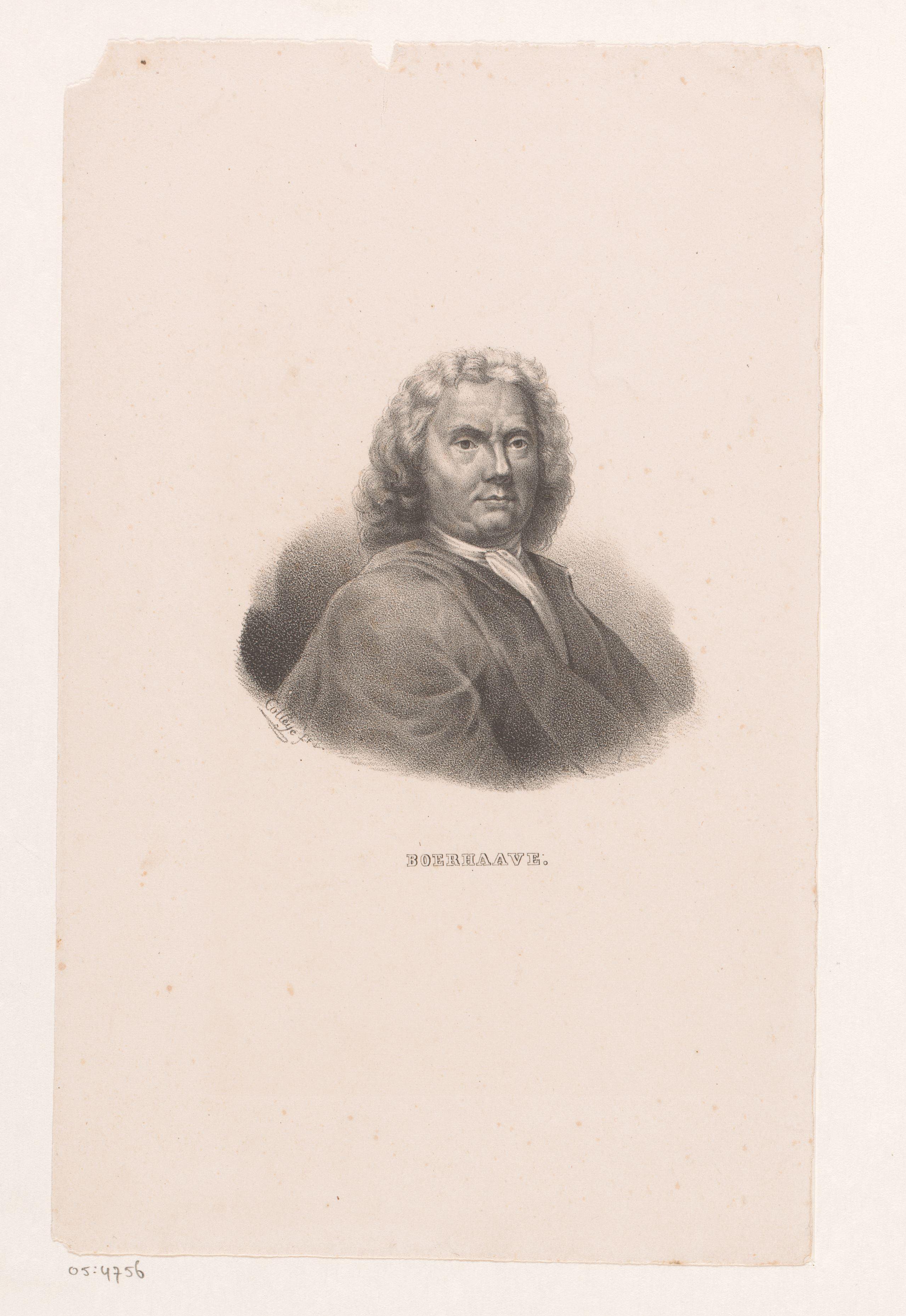 Portret van Hermanus Boerhaave