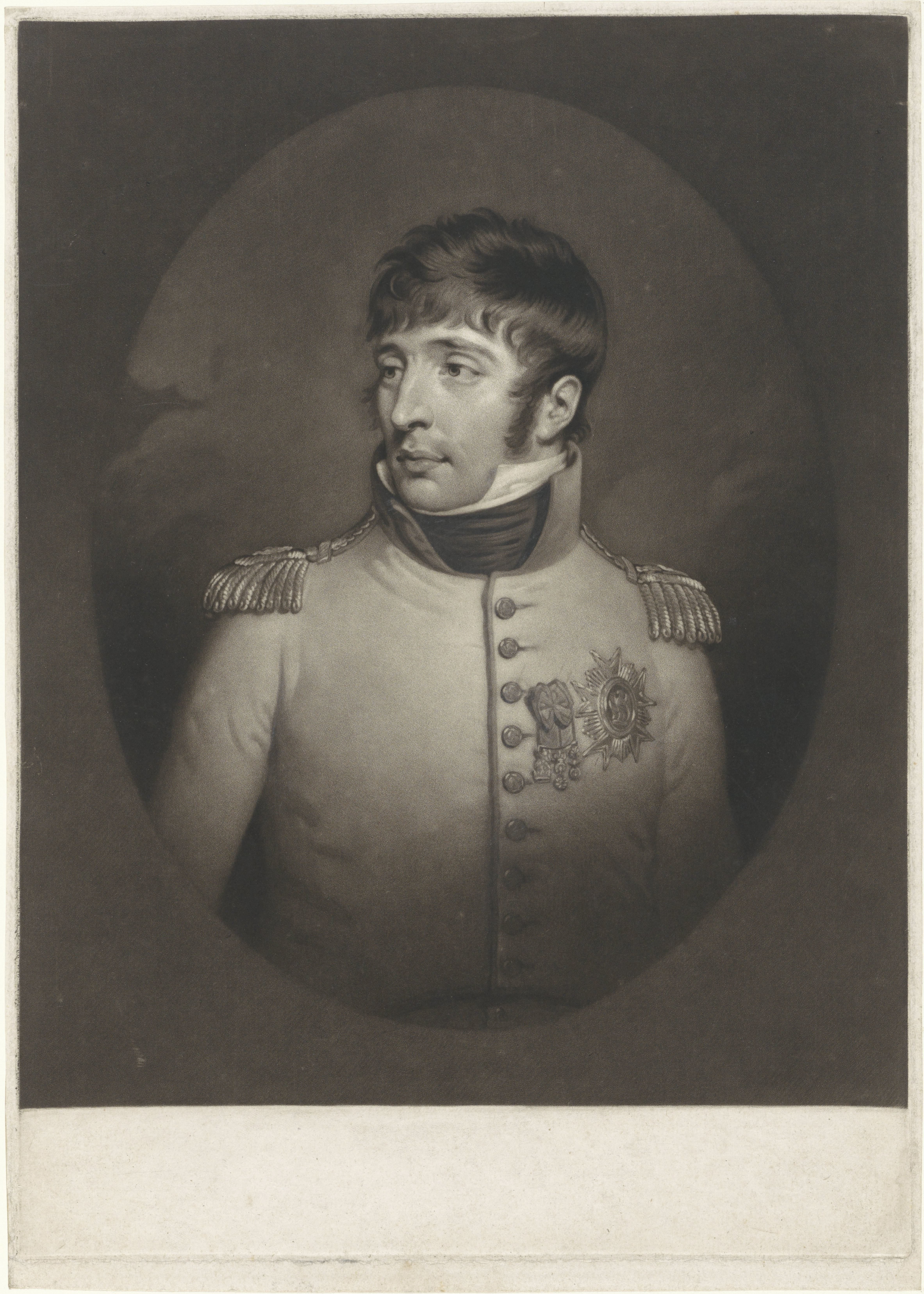Portret van Lodewijk Napoleon, koning van Holland