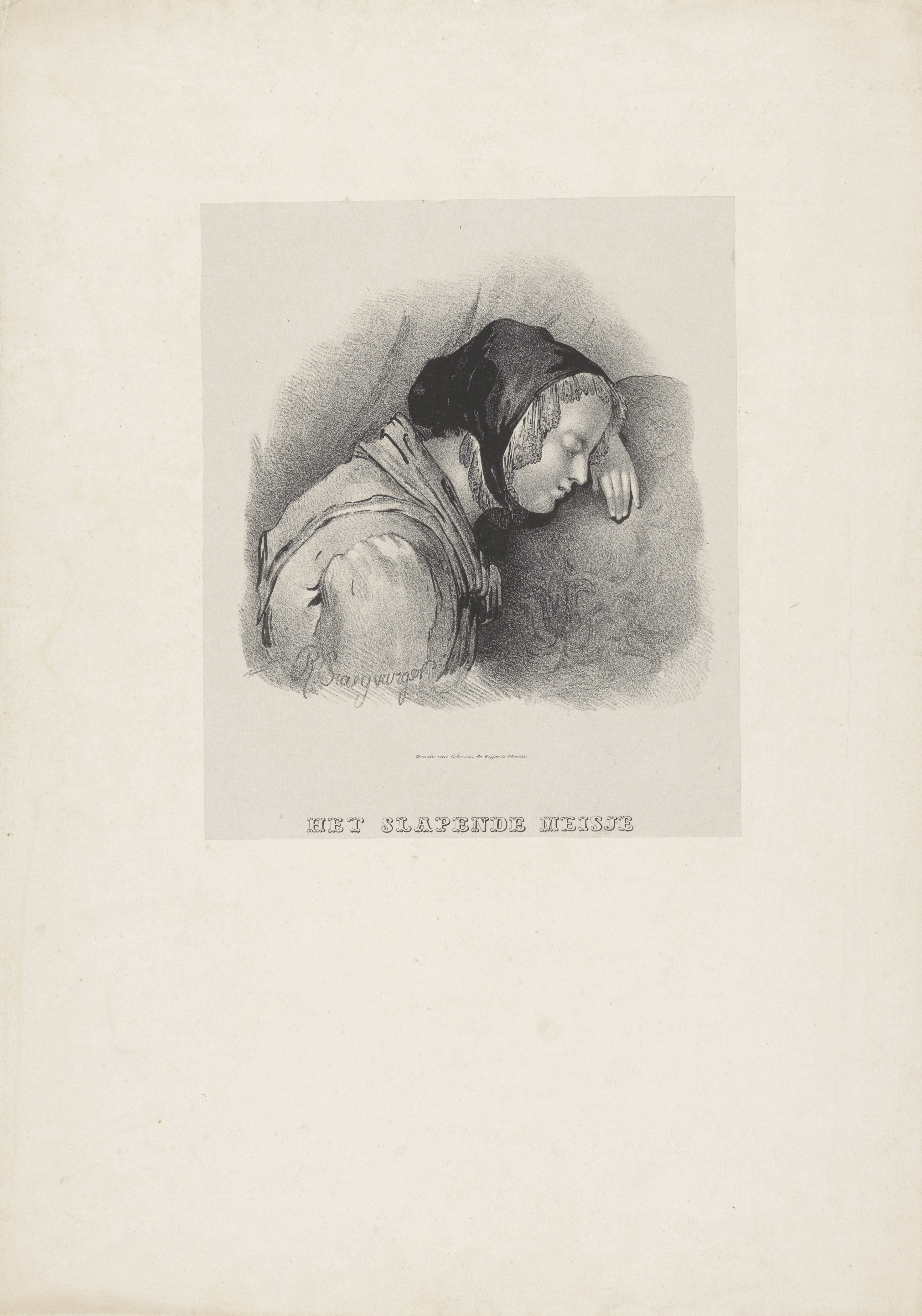 Slapend meisje