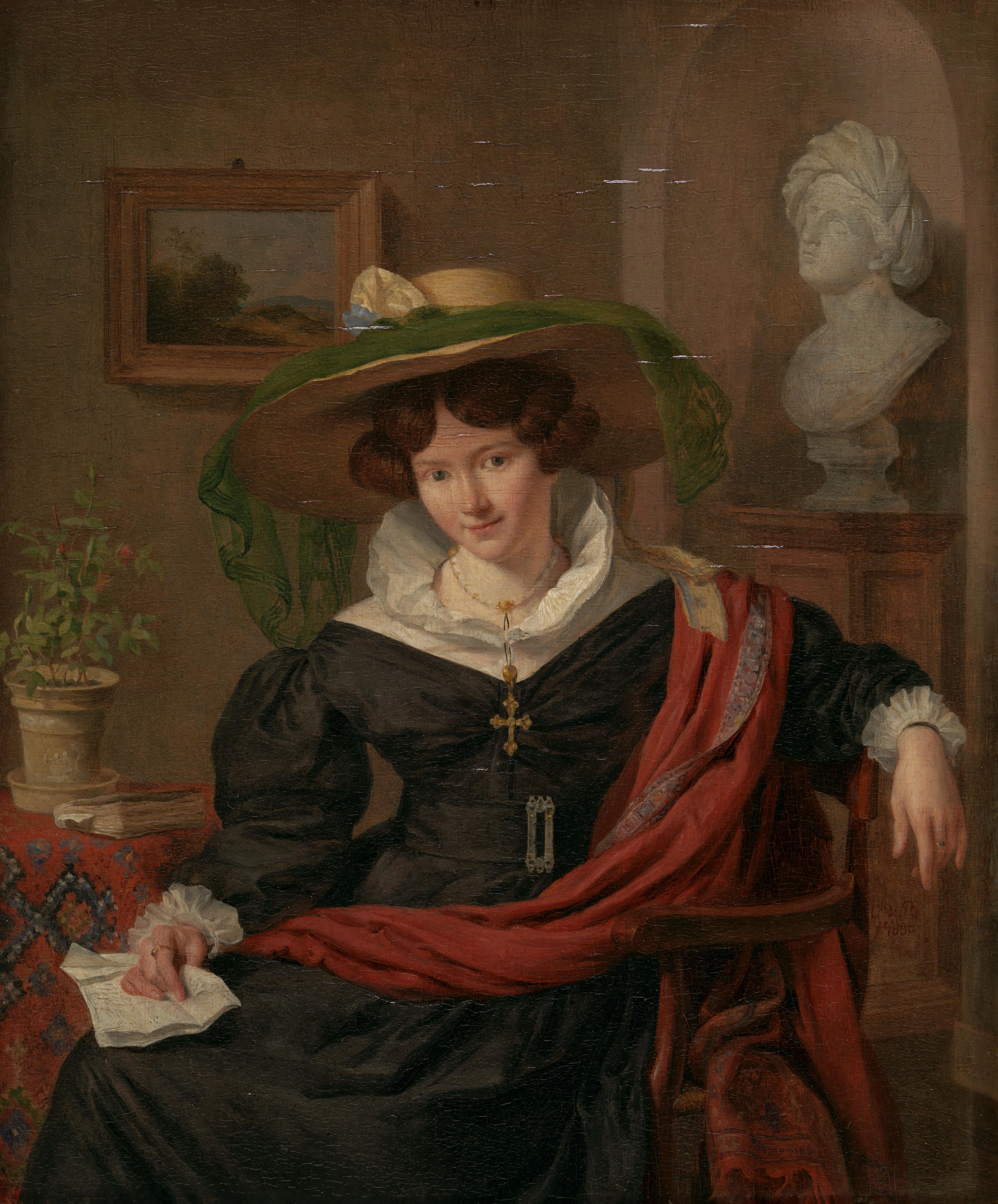 Portrait of Carolina Frederica Kerst