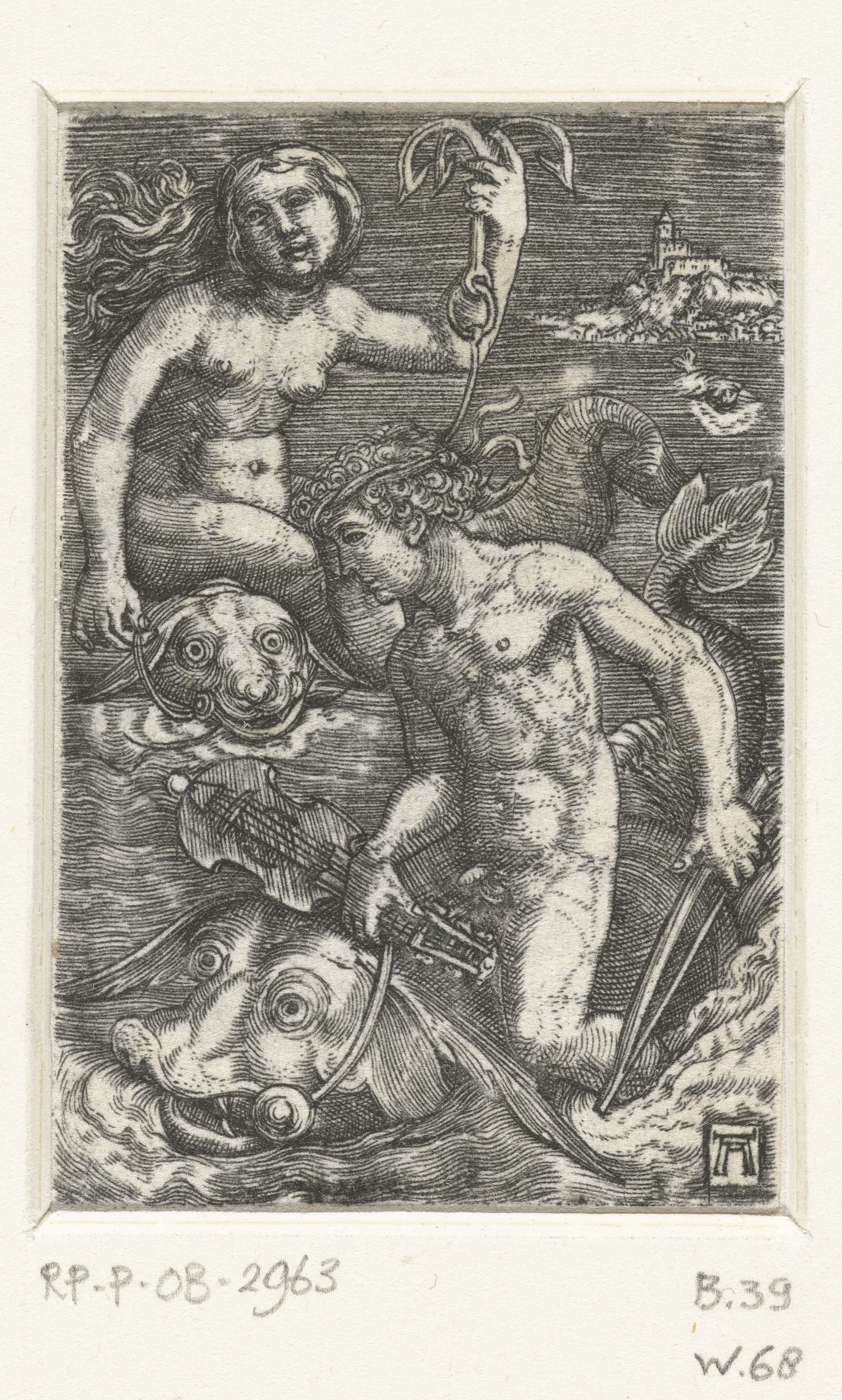 Arion en een Nereïde