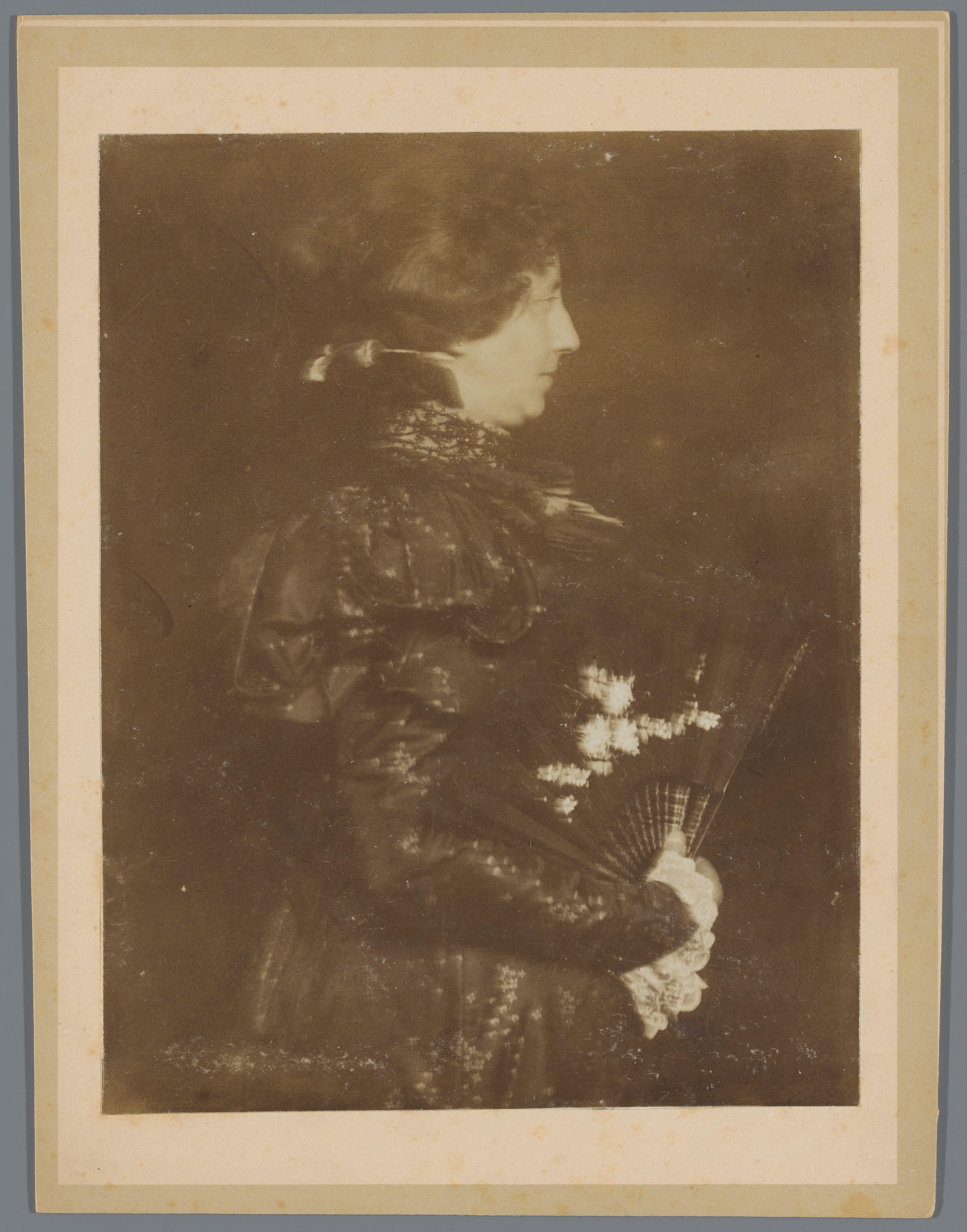 Portret van Johanna Stam, de echtgenote van de schilder Herman van der Weele