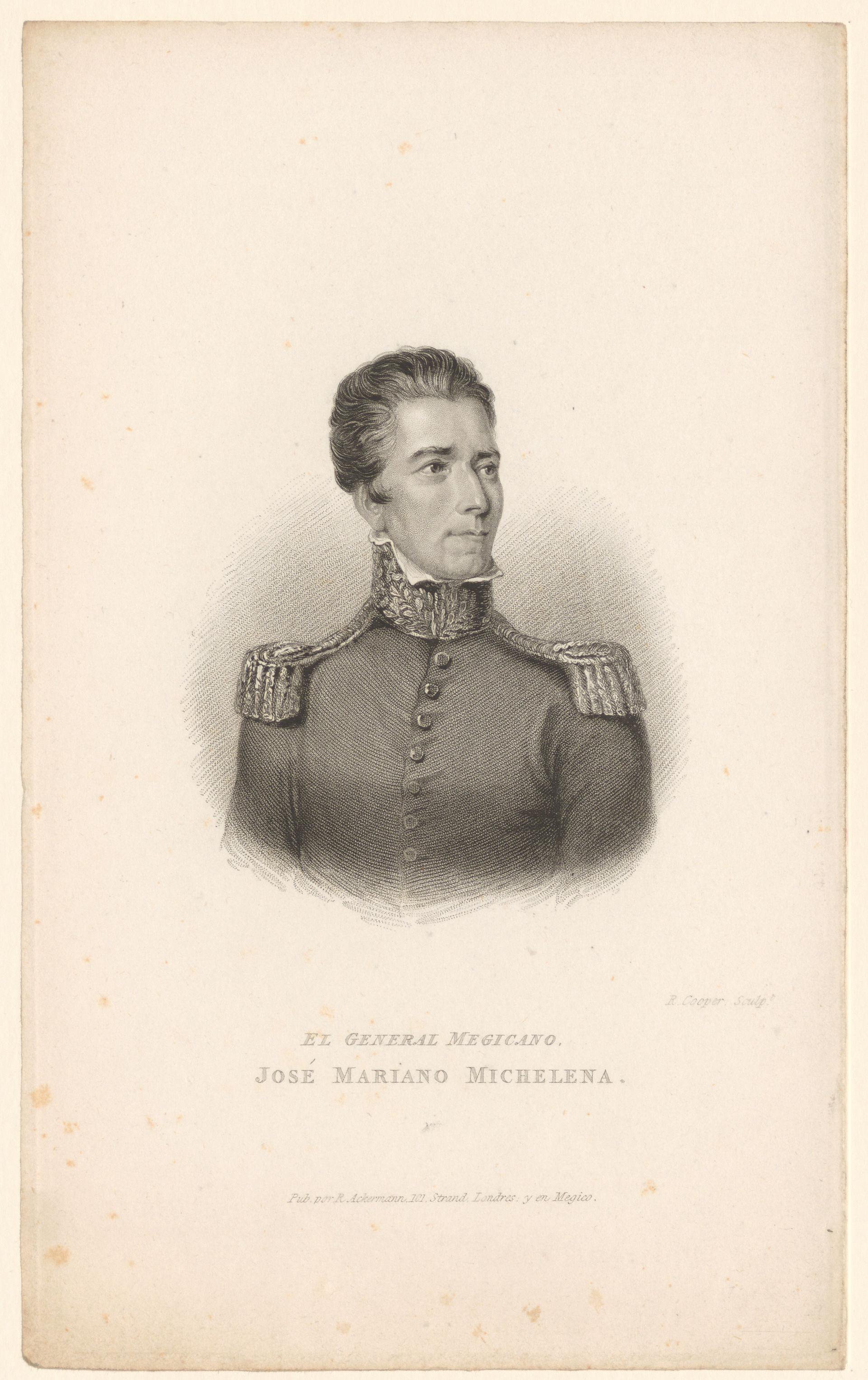Portret van José Mariano Michelena