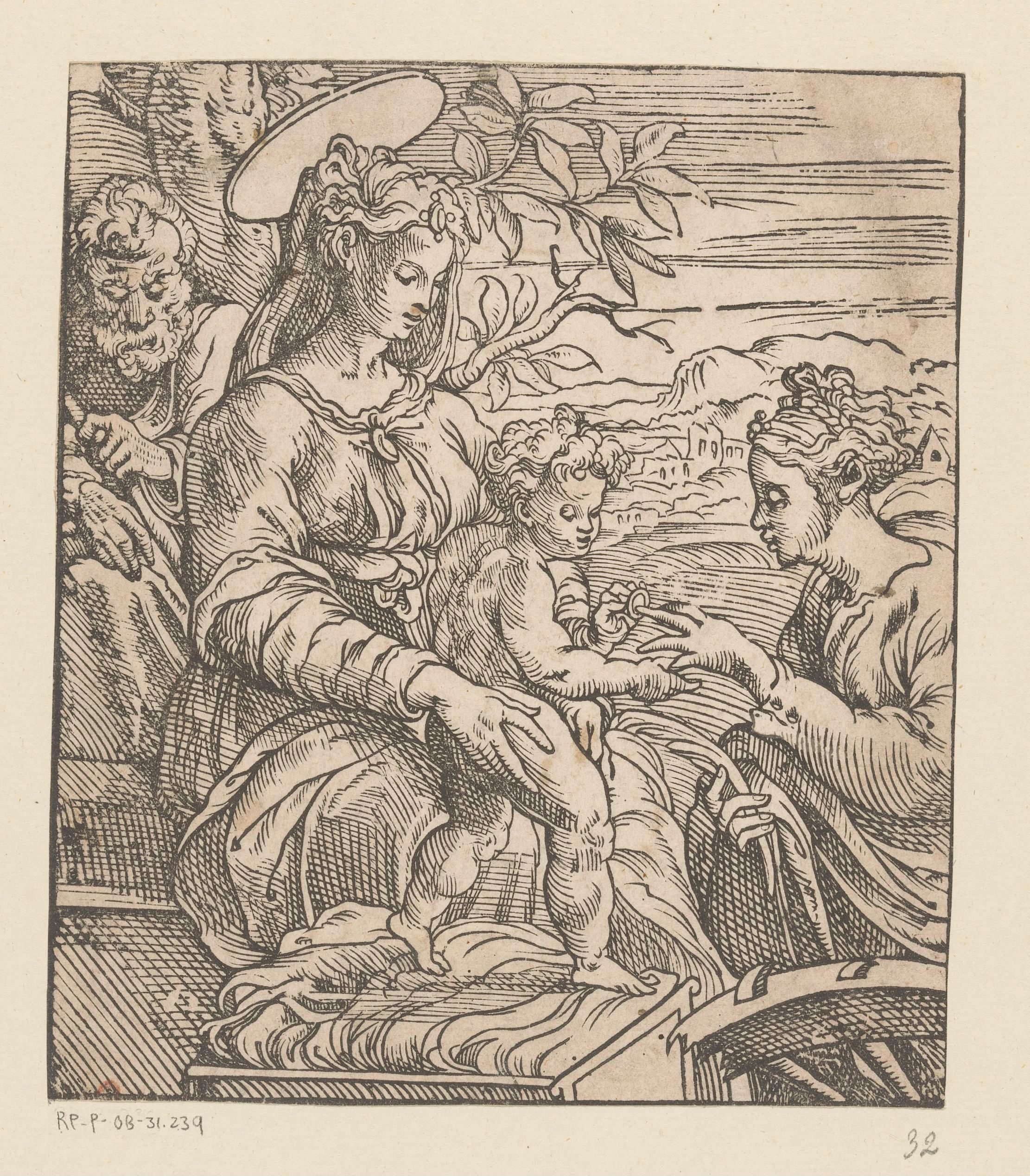 Mystieke huwelijk van de heilige Catharina