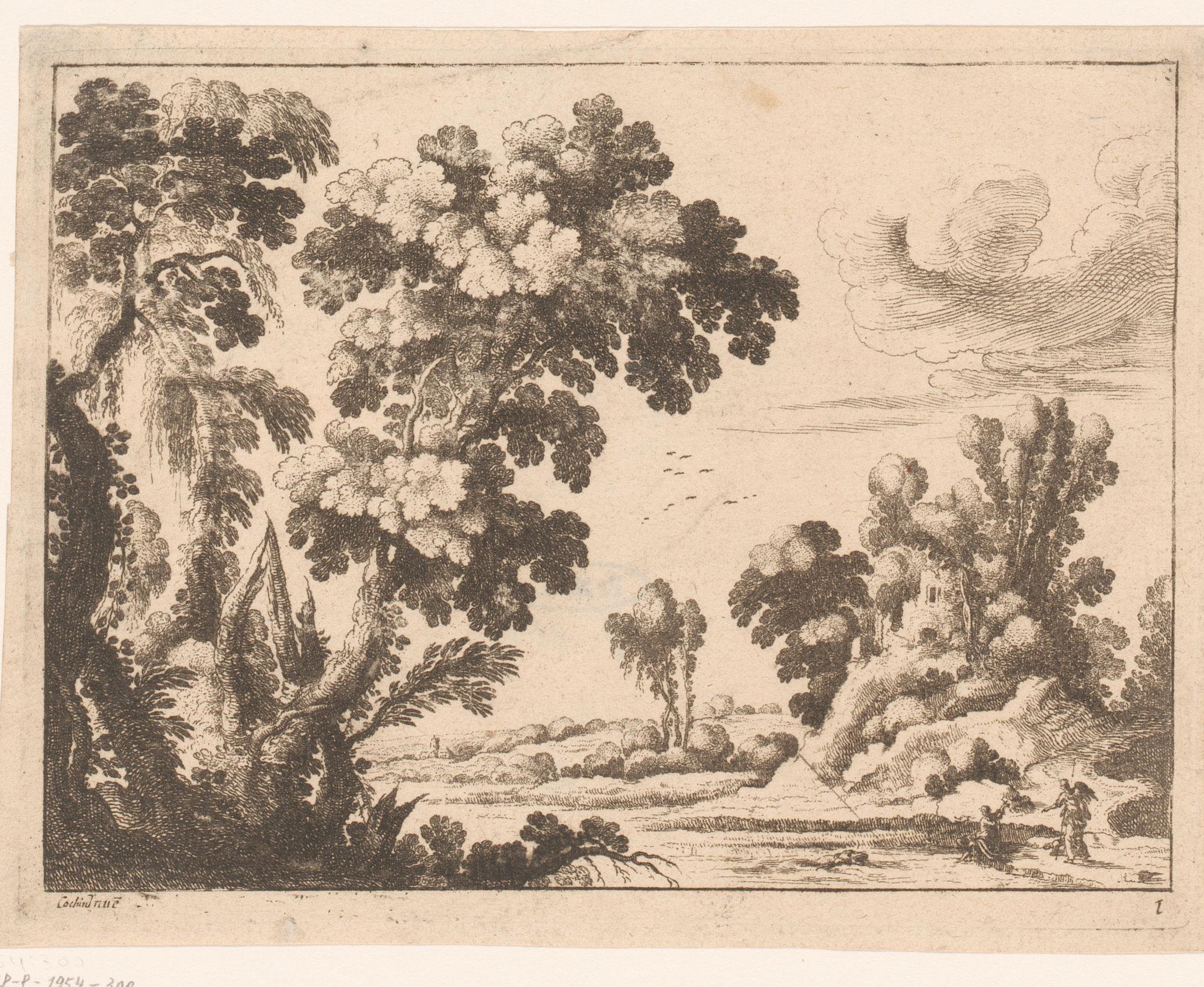 Landschap met Tobias en de vis