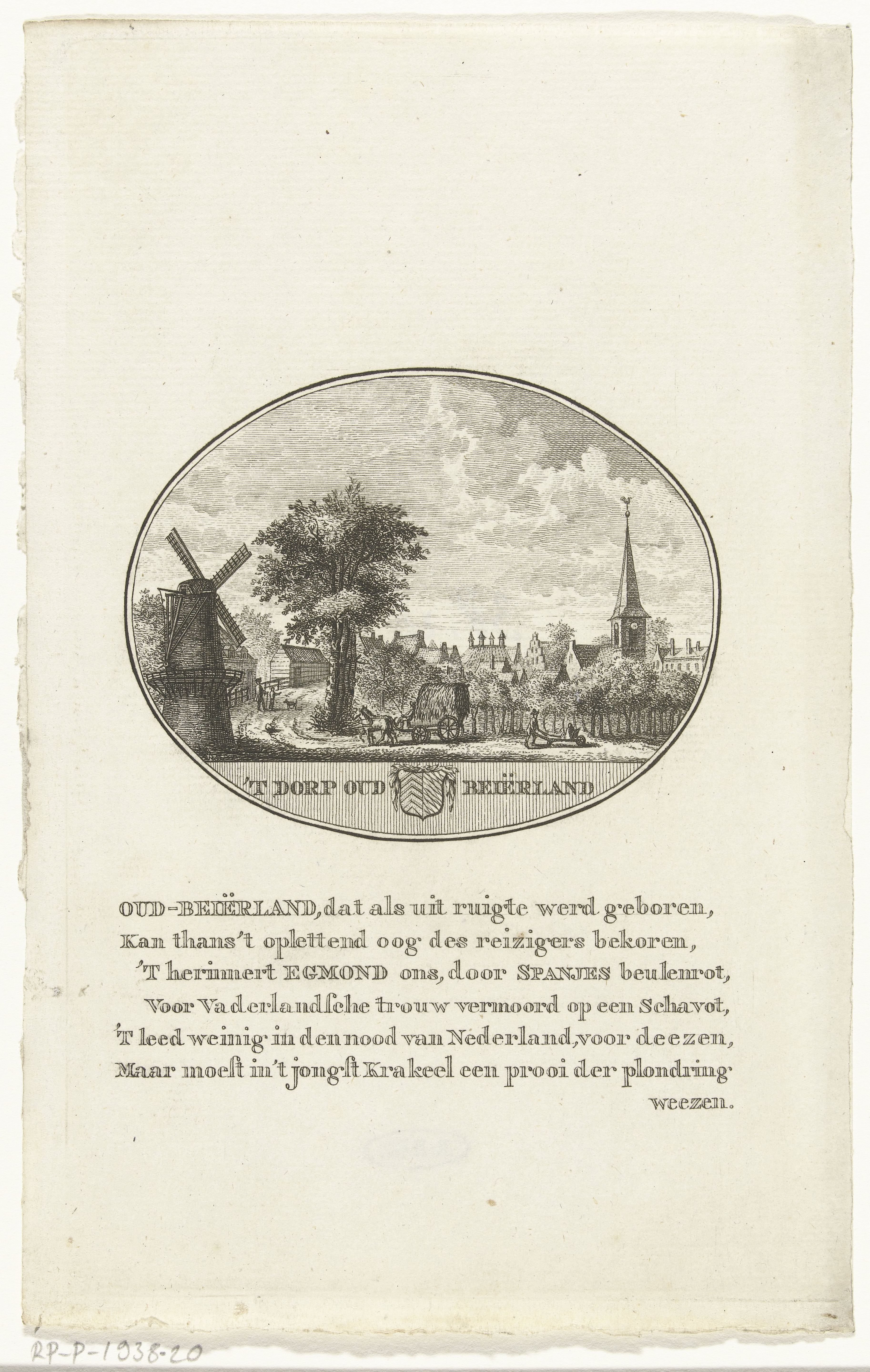 Gezicht op Oud-Beijerland