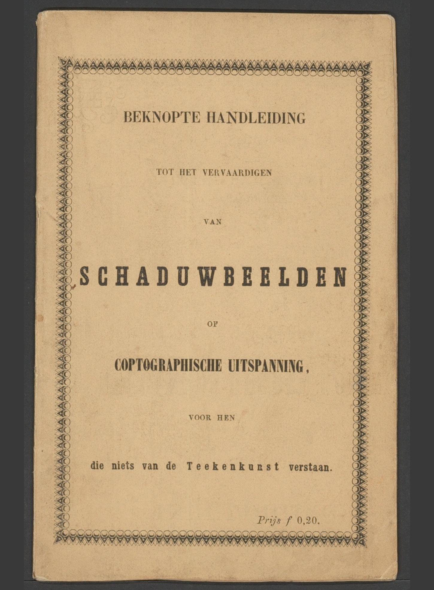 Handleiding voor het vervaardigen van schaduwbeelden