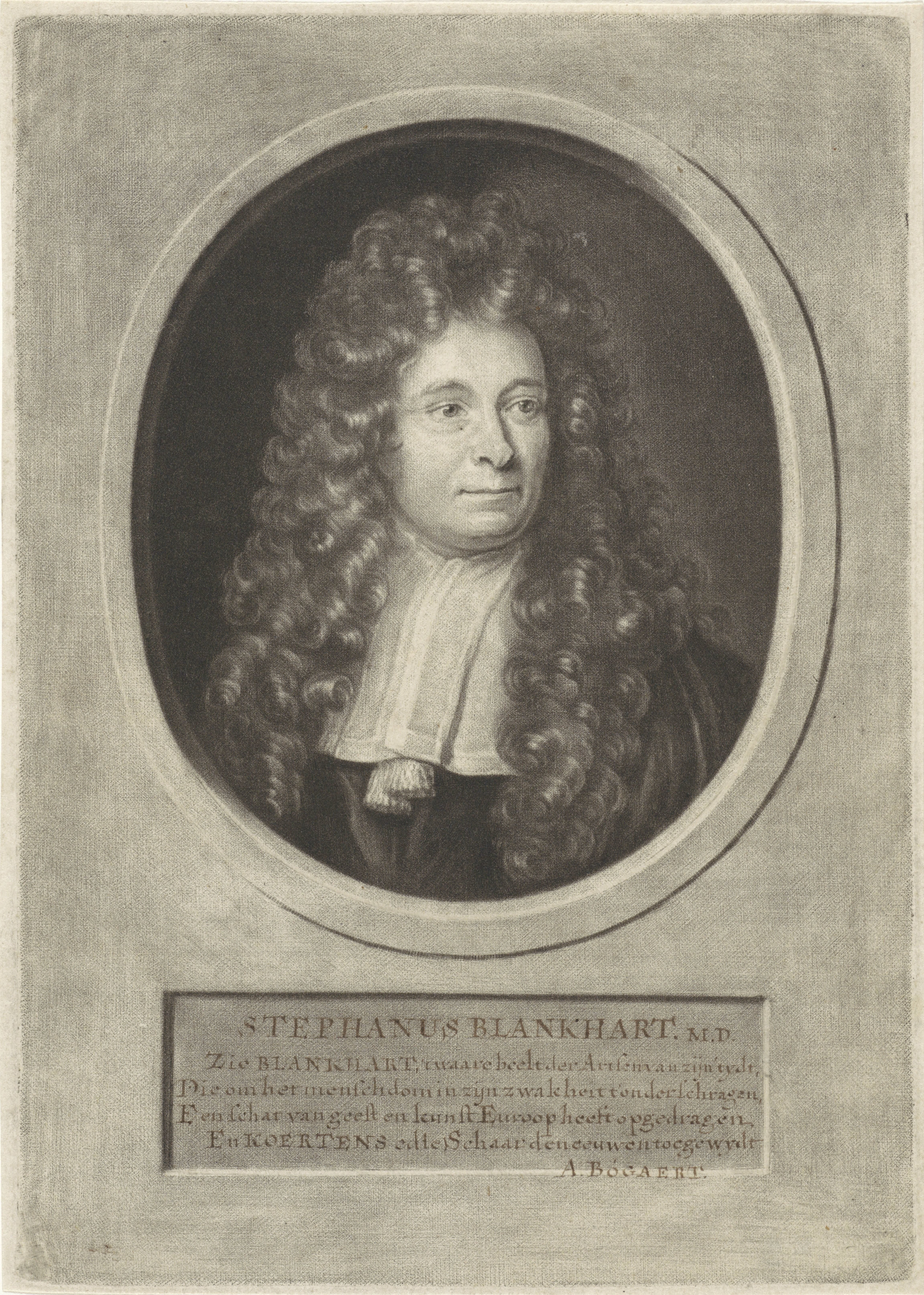 Portret van Steven Blankaart