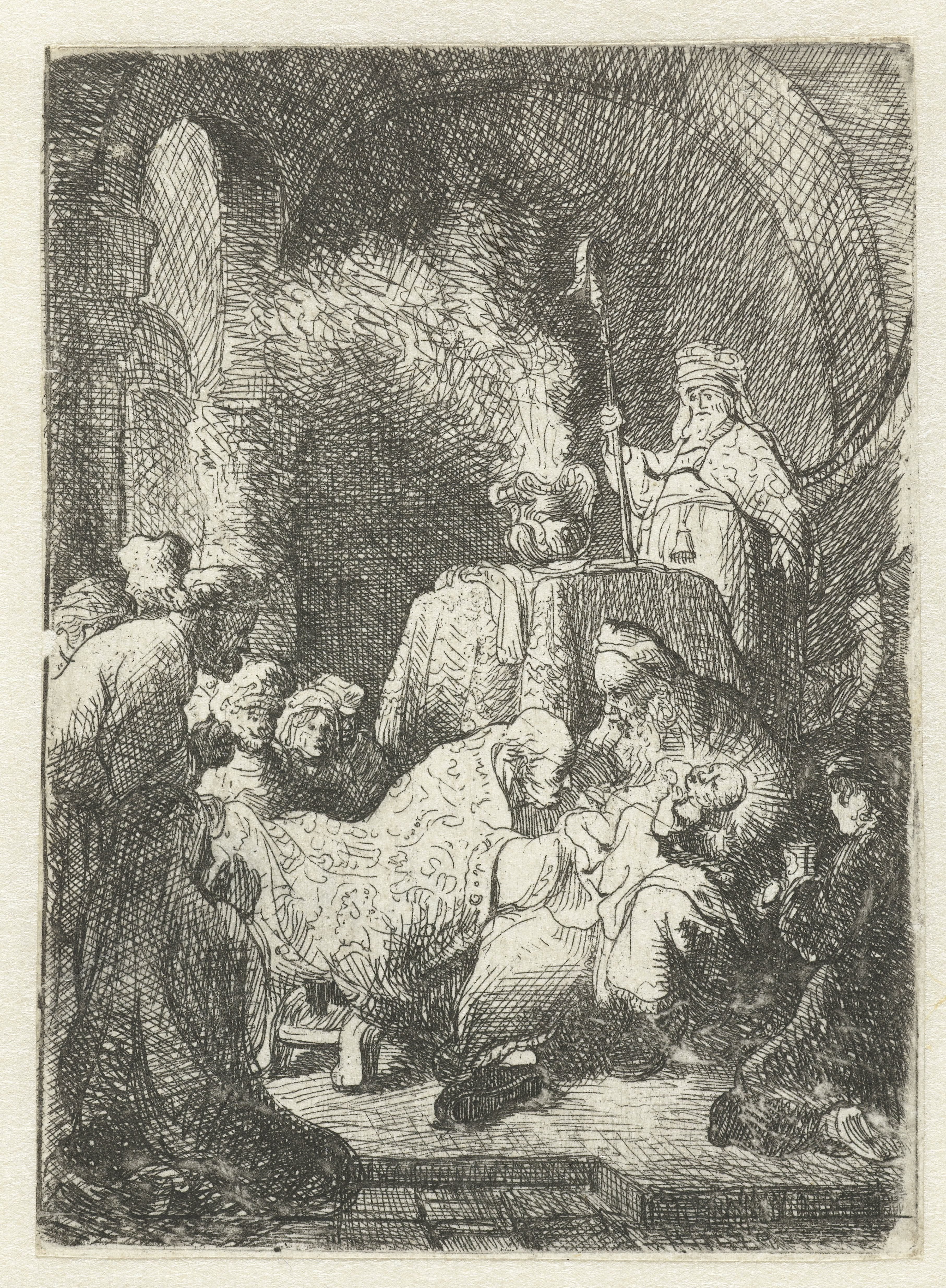 The circumcision: small plate