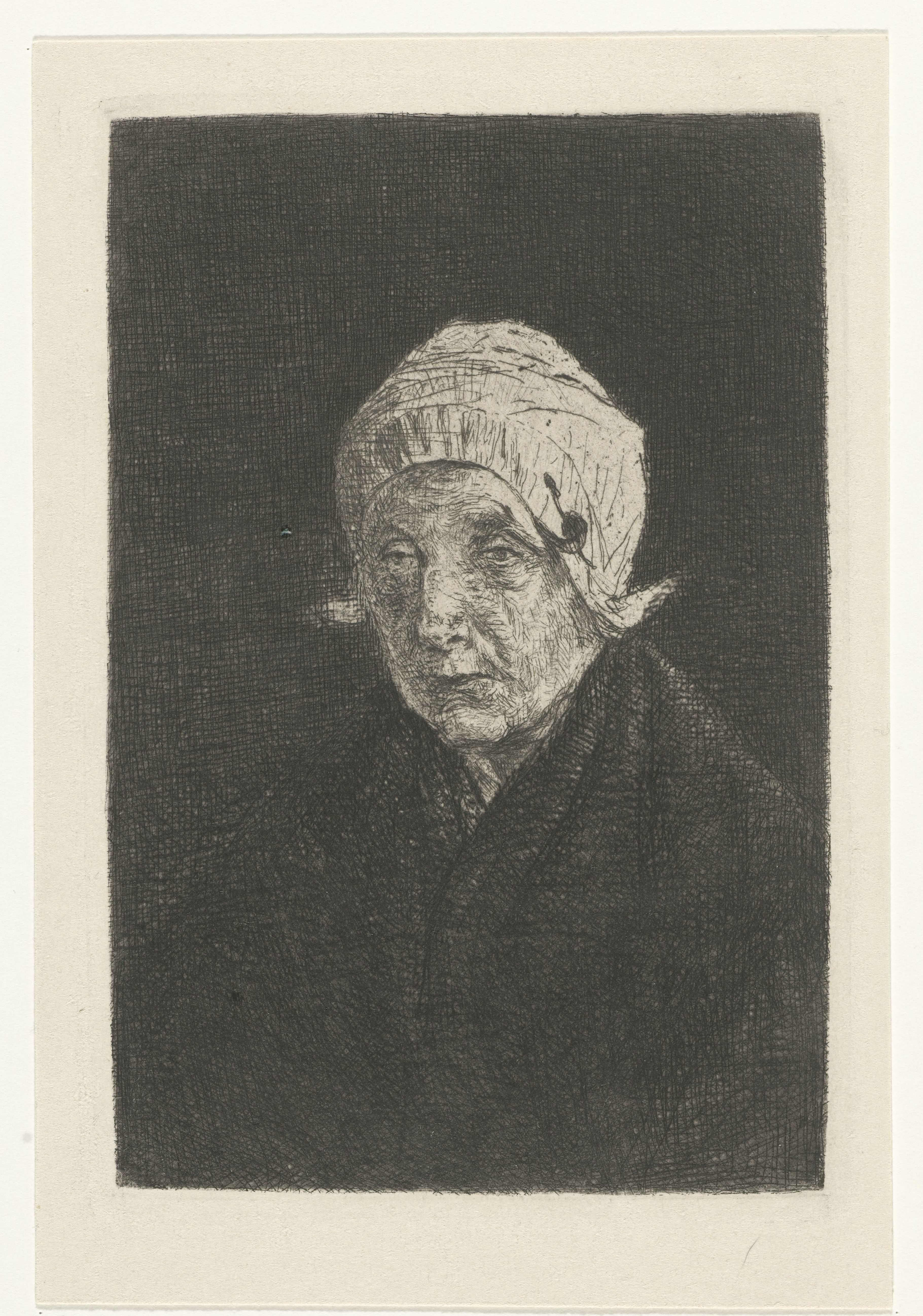 Katwijkse oude vrouw