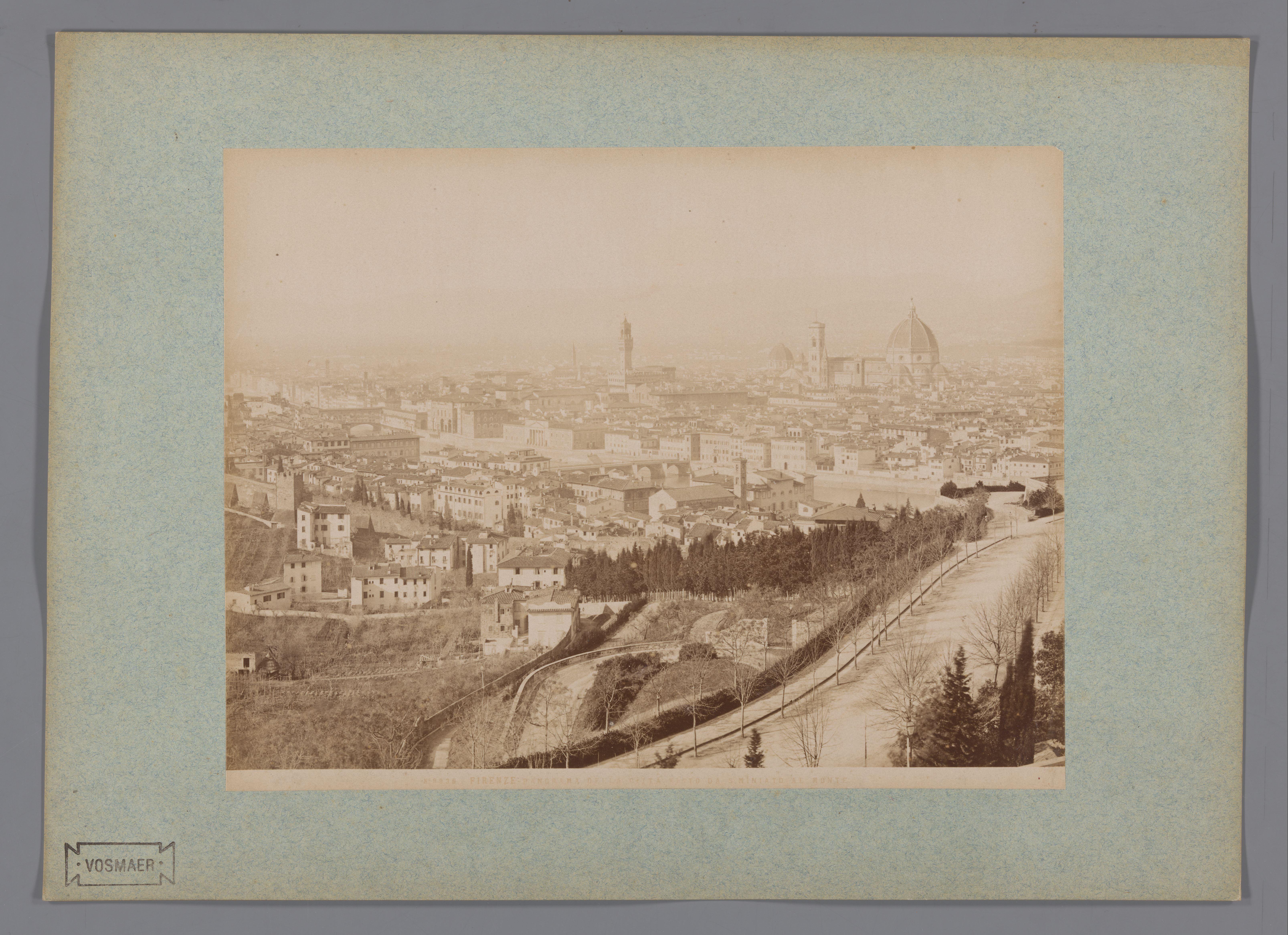 Gezicht op Florence, Italië
