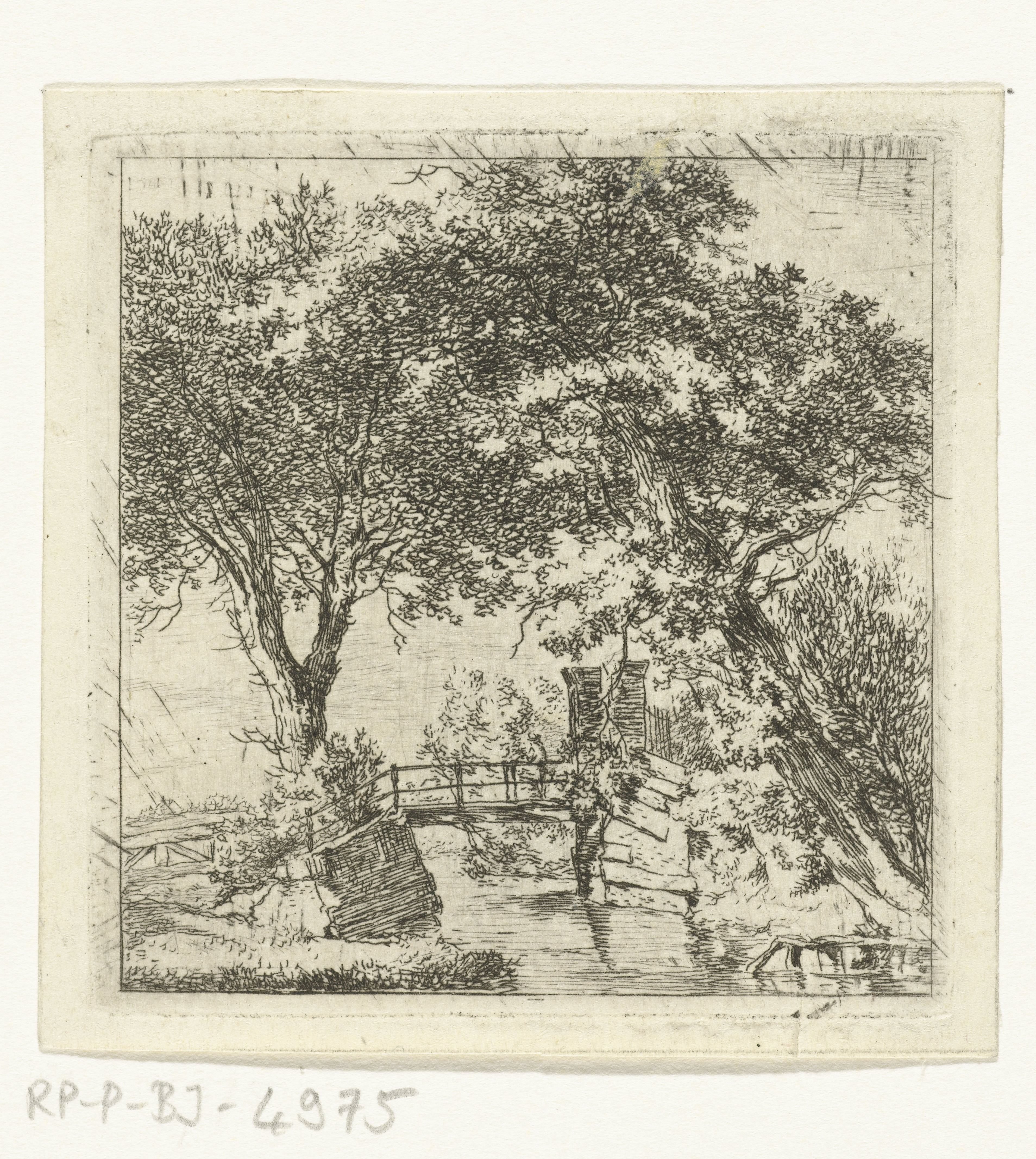 Bruggetje bij Sandenhoef, Overveen