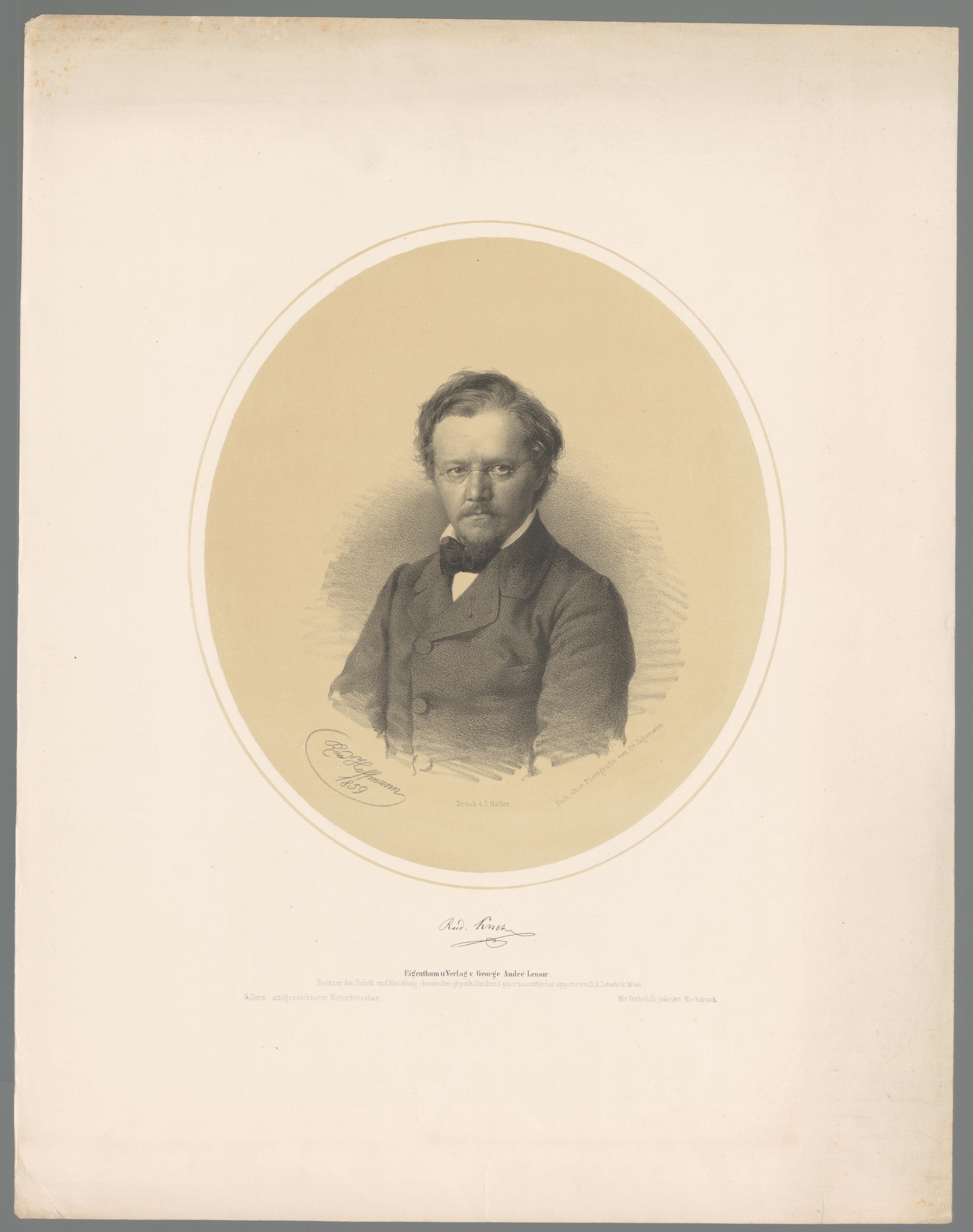 Portret van Rudolf Kner