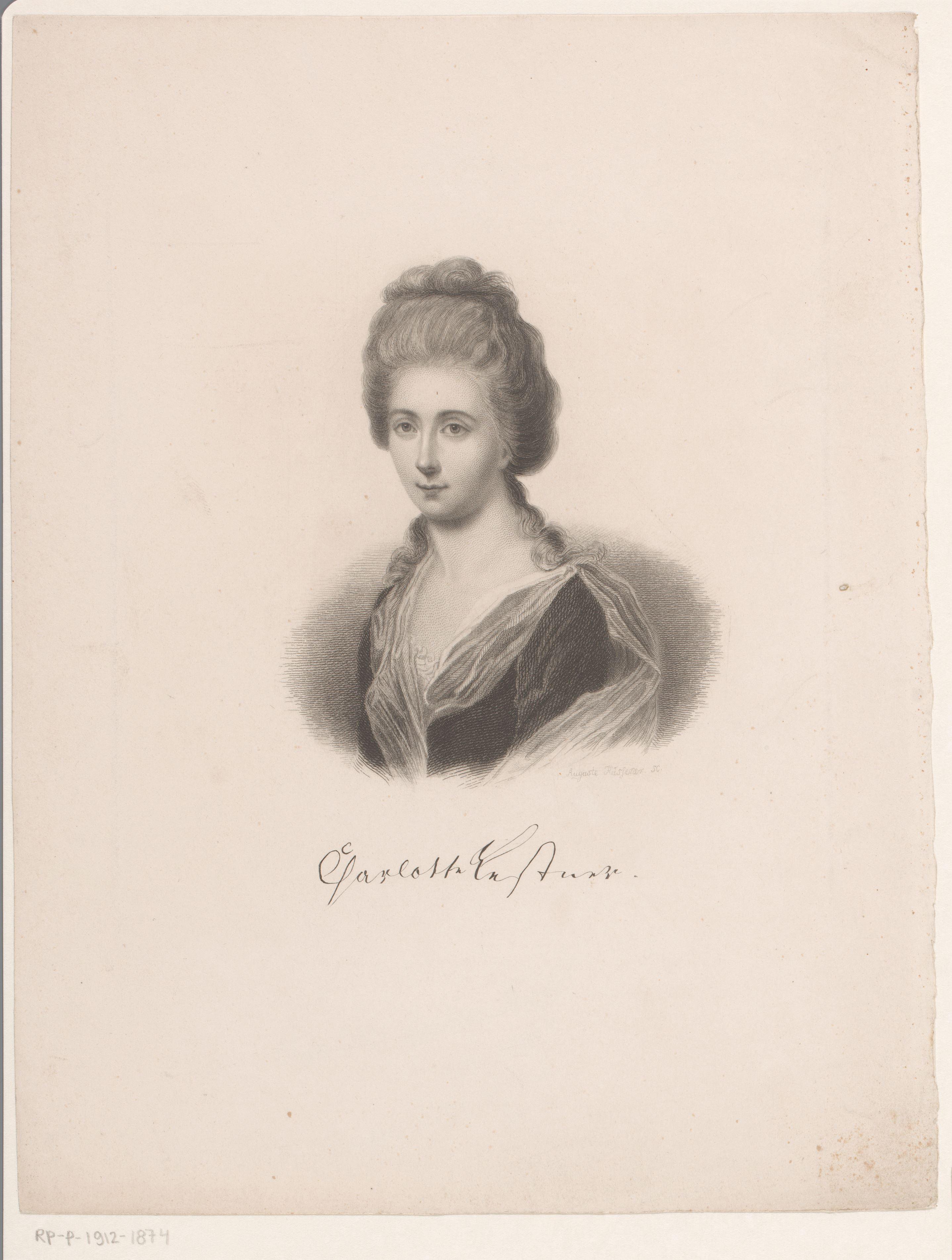 Portret van Charlotte Buff