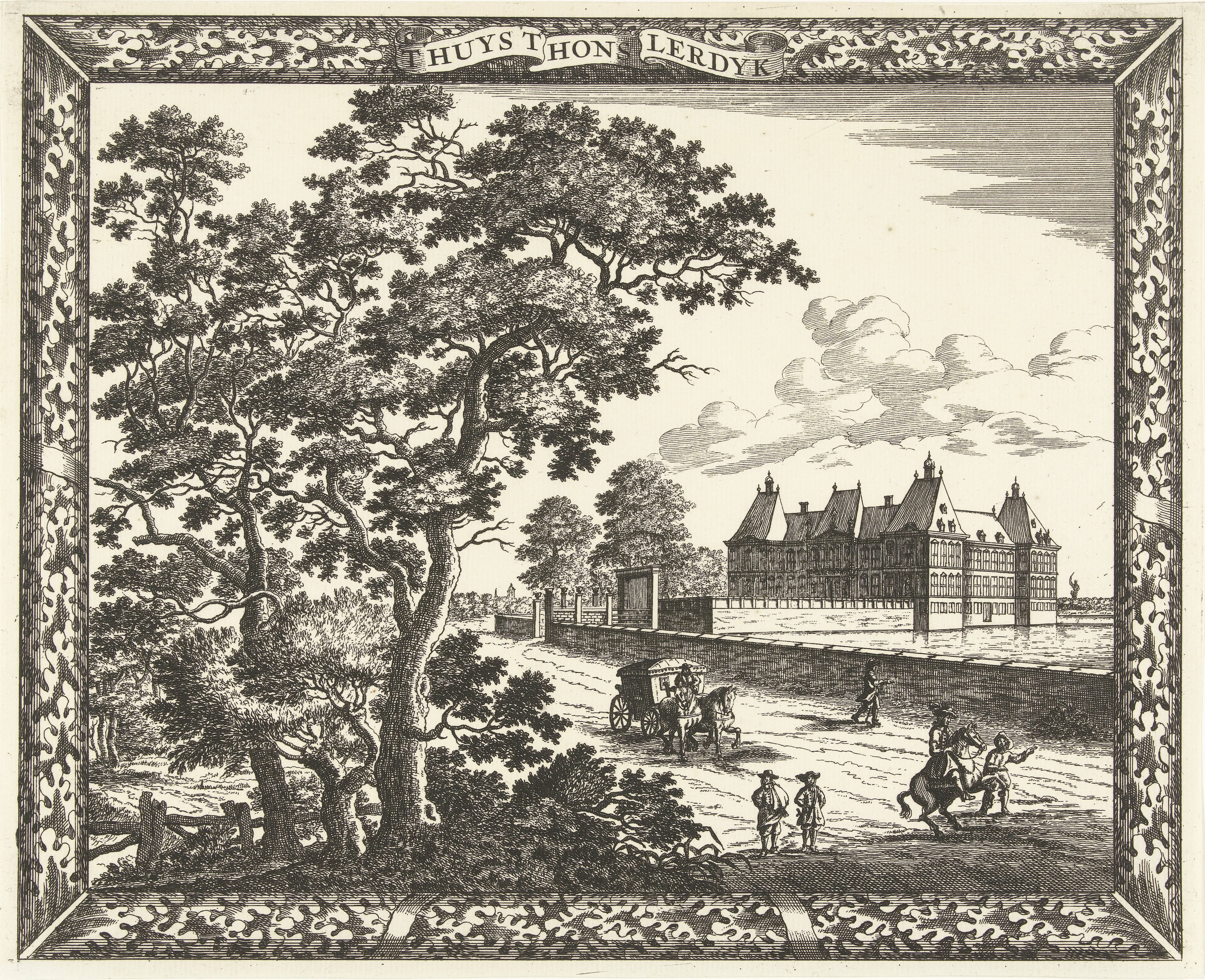 Gezicht op Paleis Honselaarsdijk