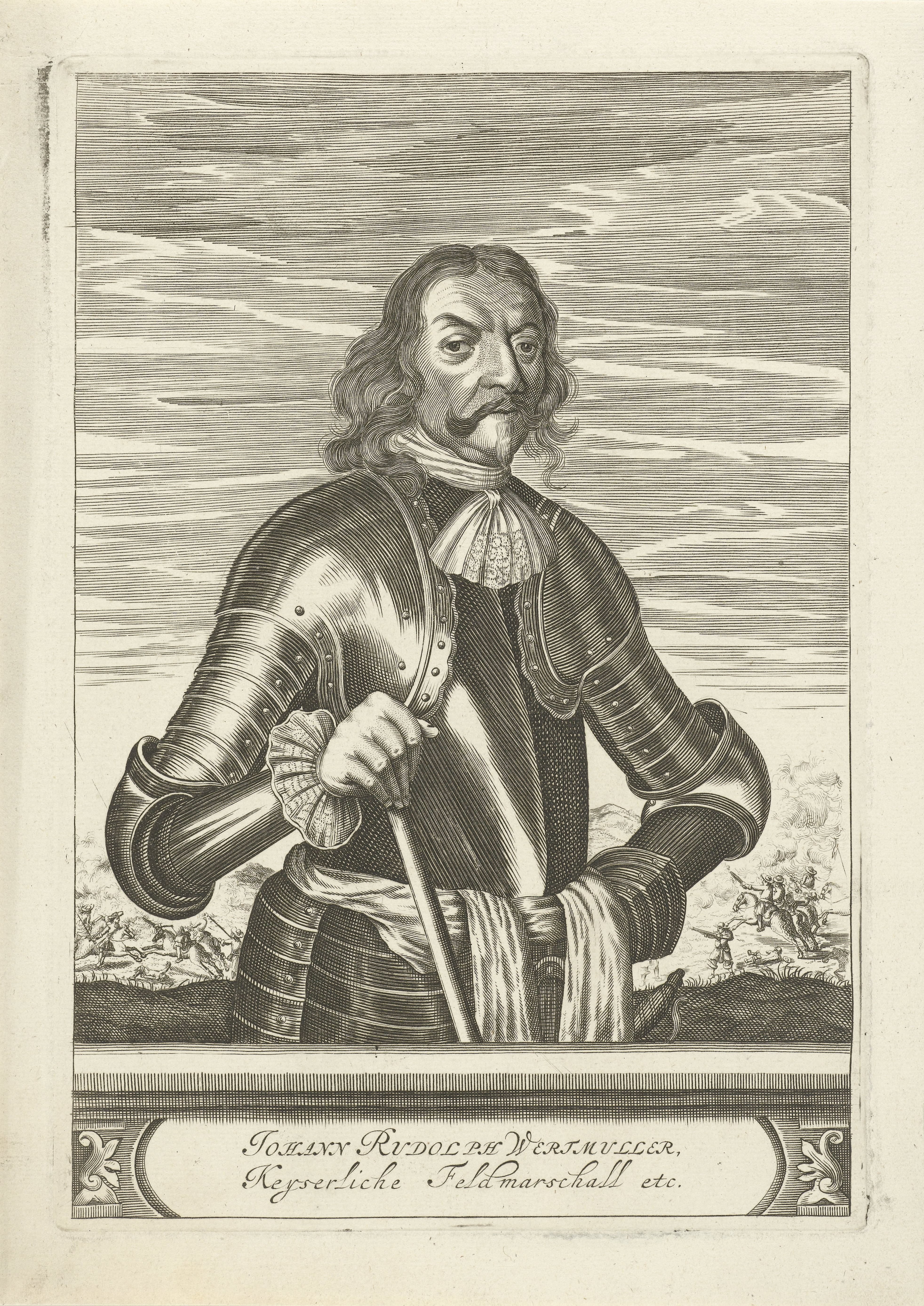 Portret van Johann Rudolf Werdmüller