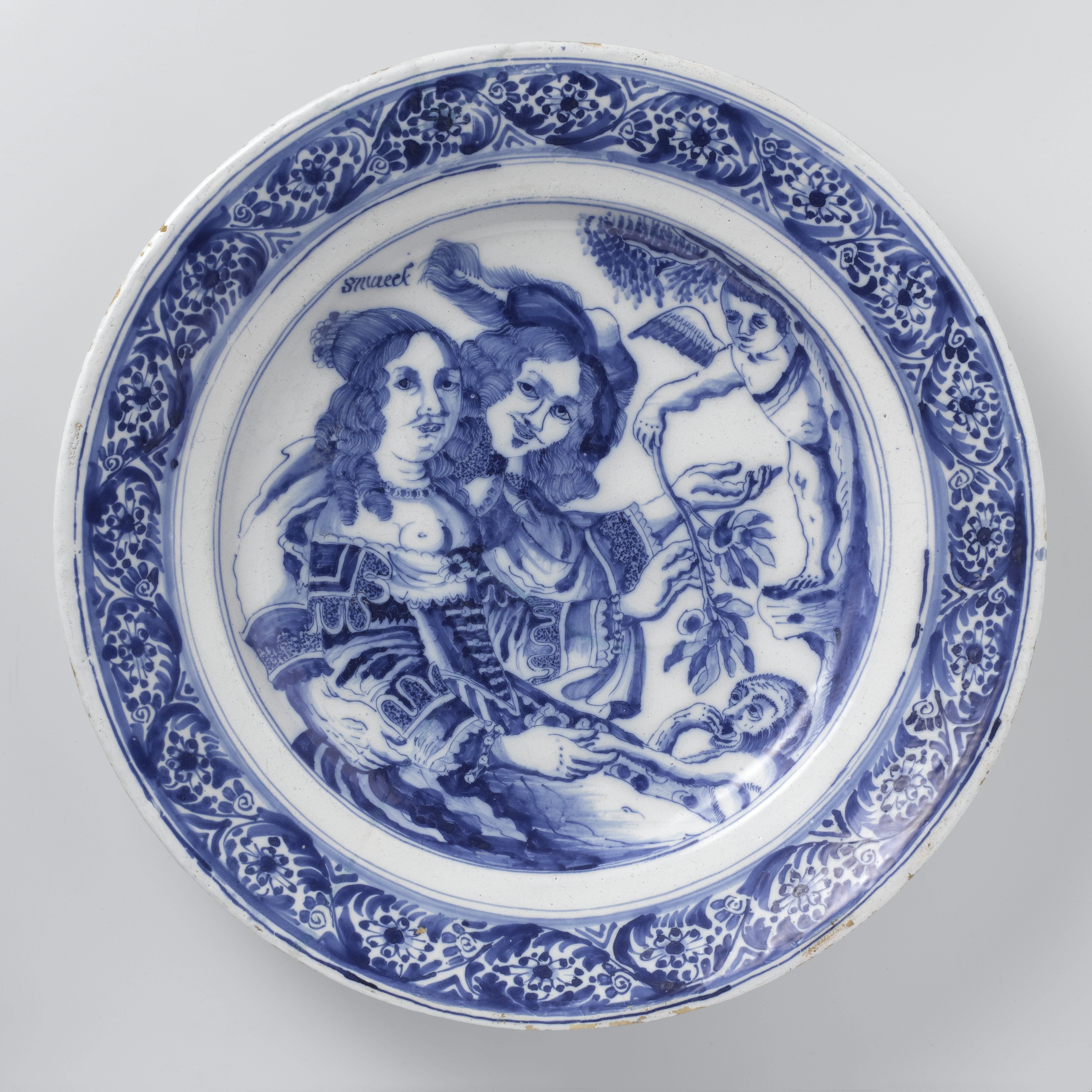 Dish with an Allegory of Taste