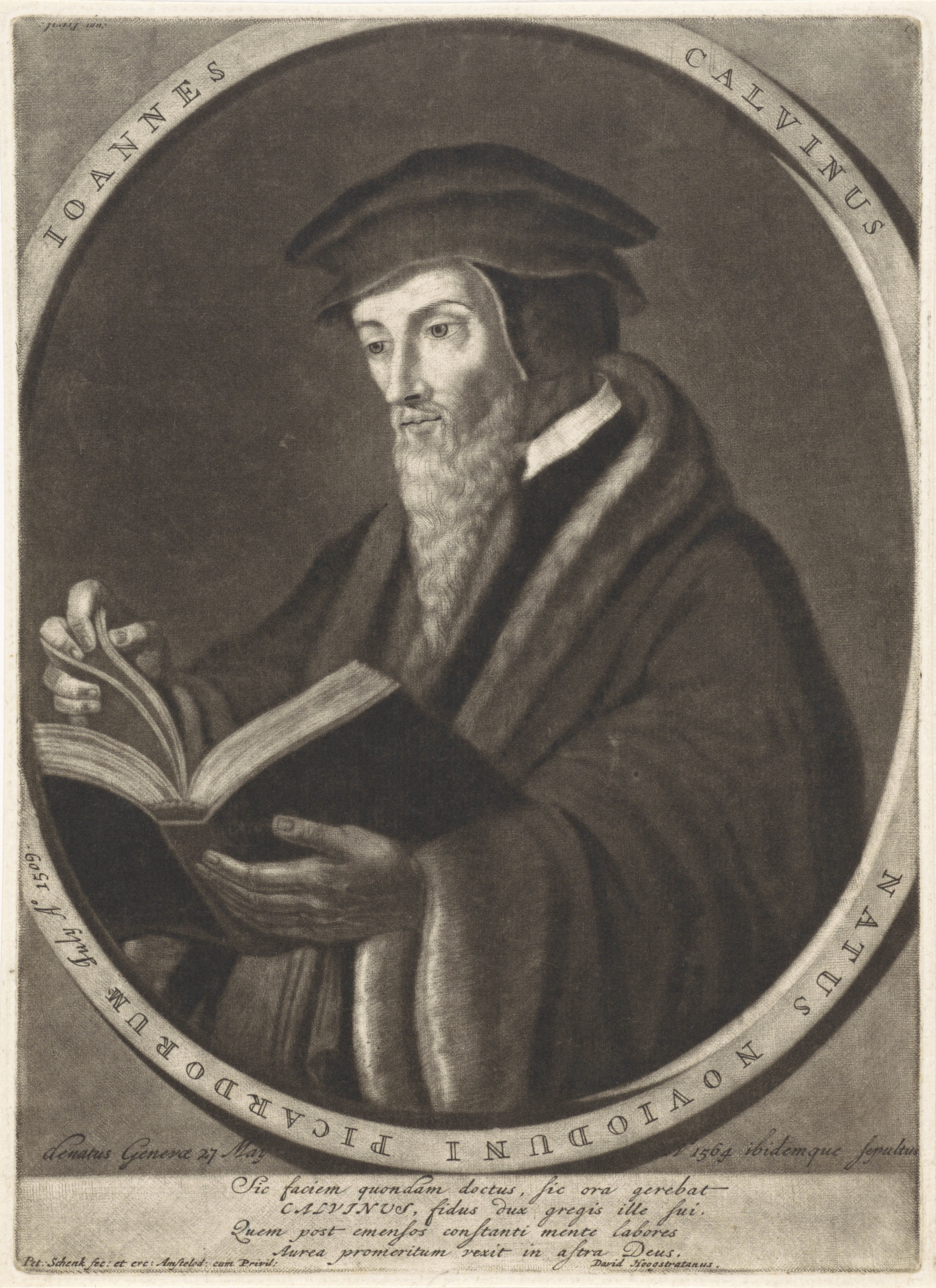 Portret van Johannes Calvijn
