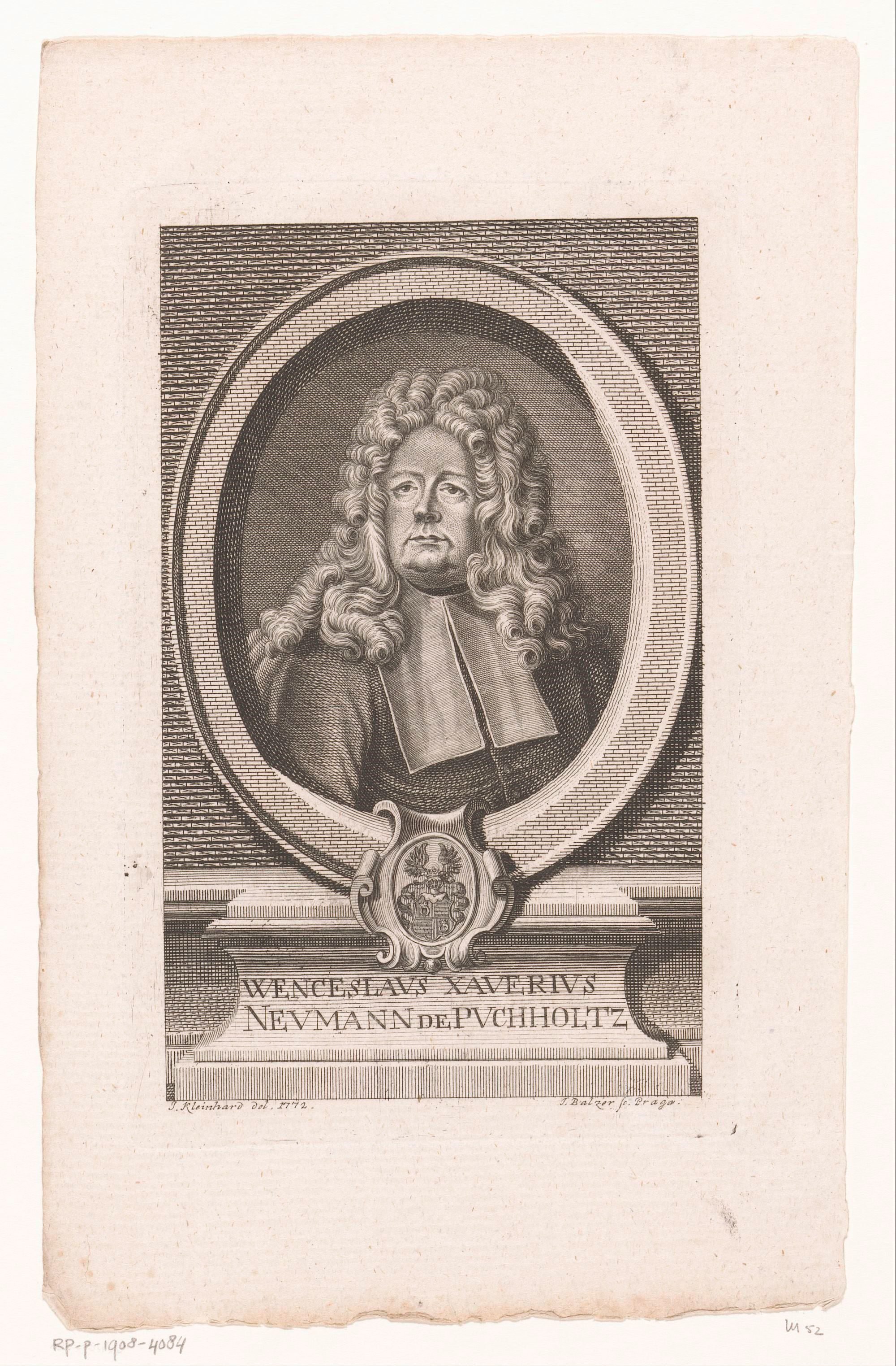 Portret van Wenzel Xaver Neumann von Puchholz