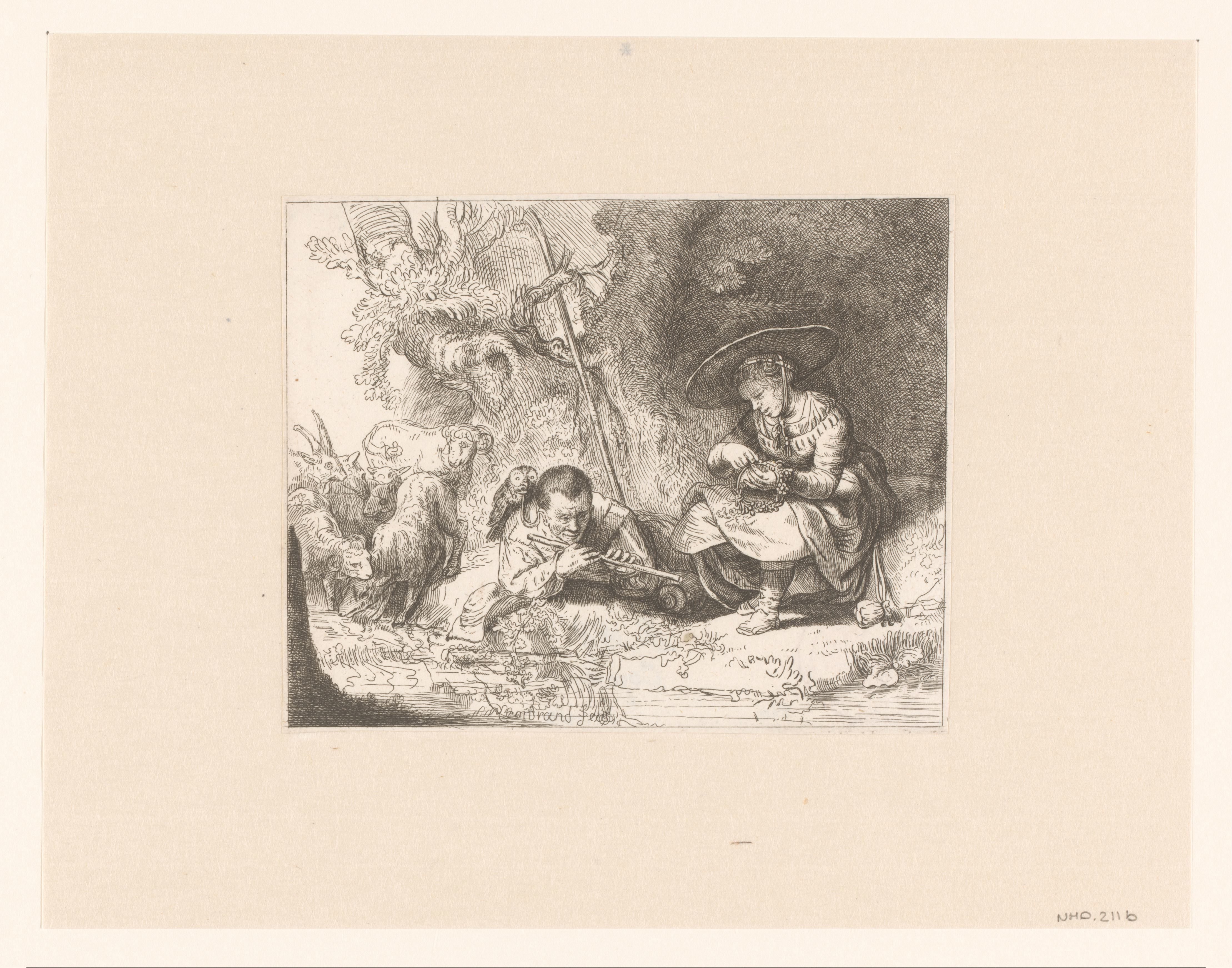 The flute player ('Het Uilenspiegeltje')