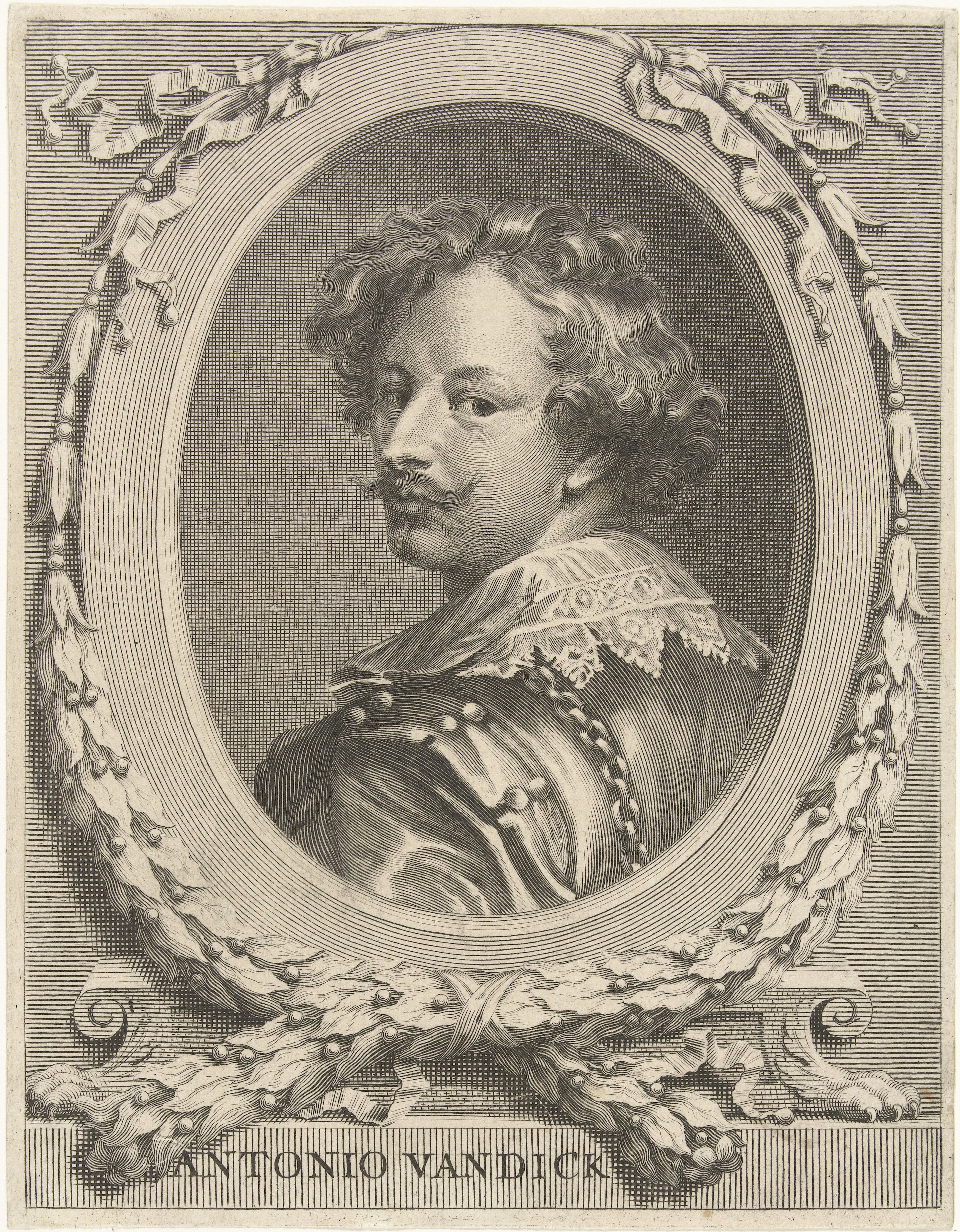 Portret van Anthony van Dyck