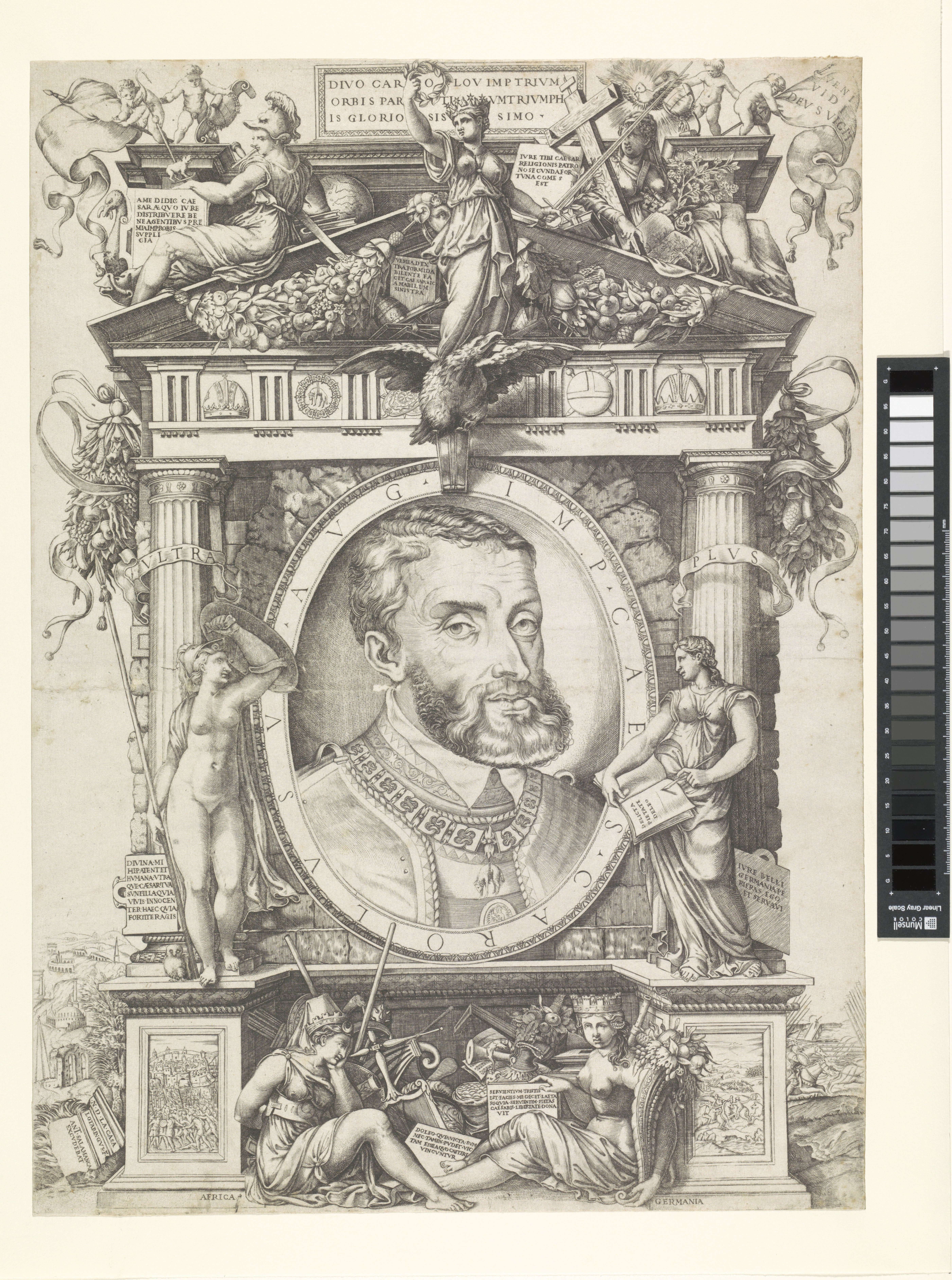 Portret van keizer Karel V