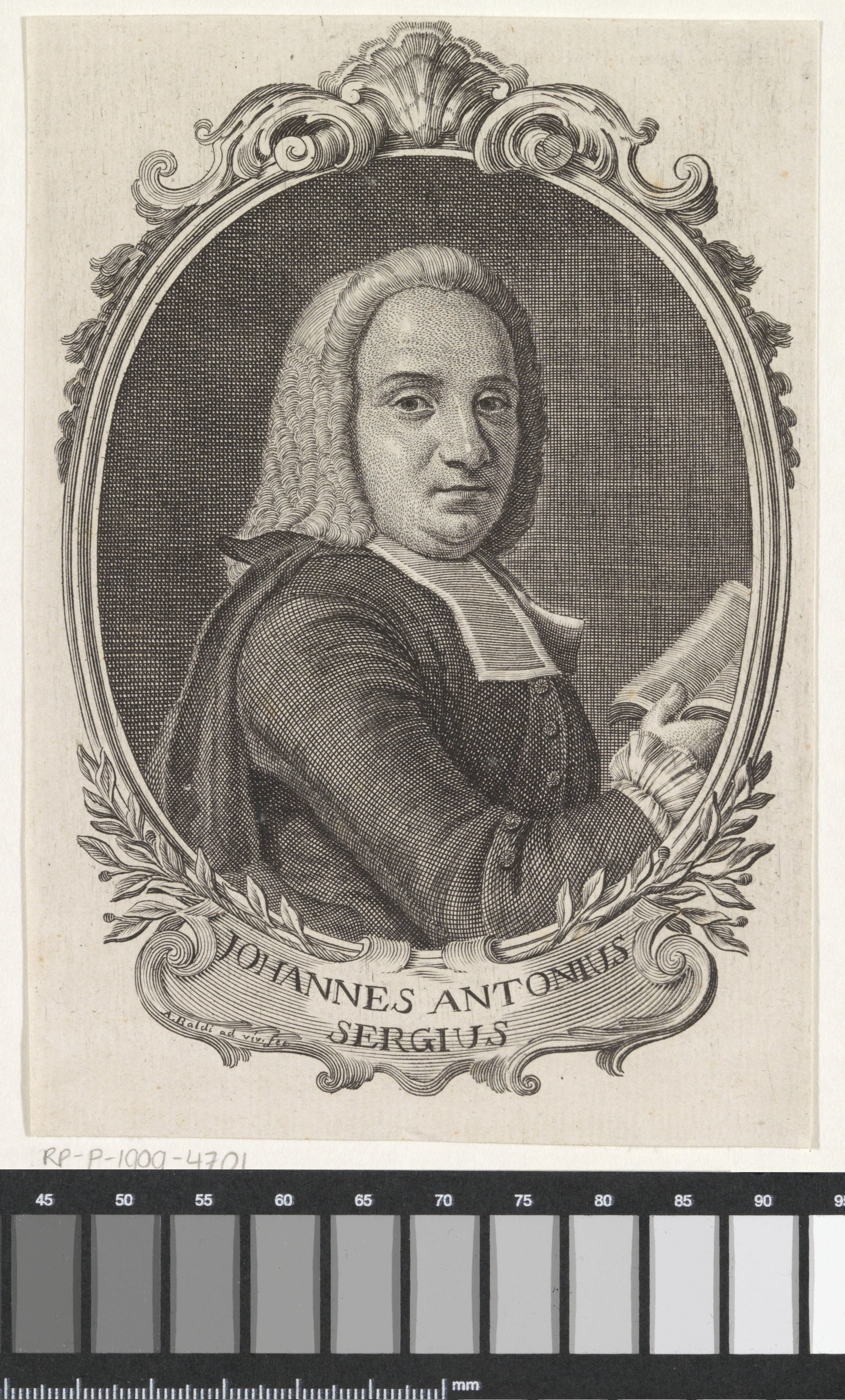 Portret van Giovanni Antonio Sergio