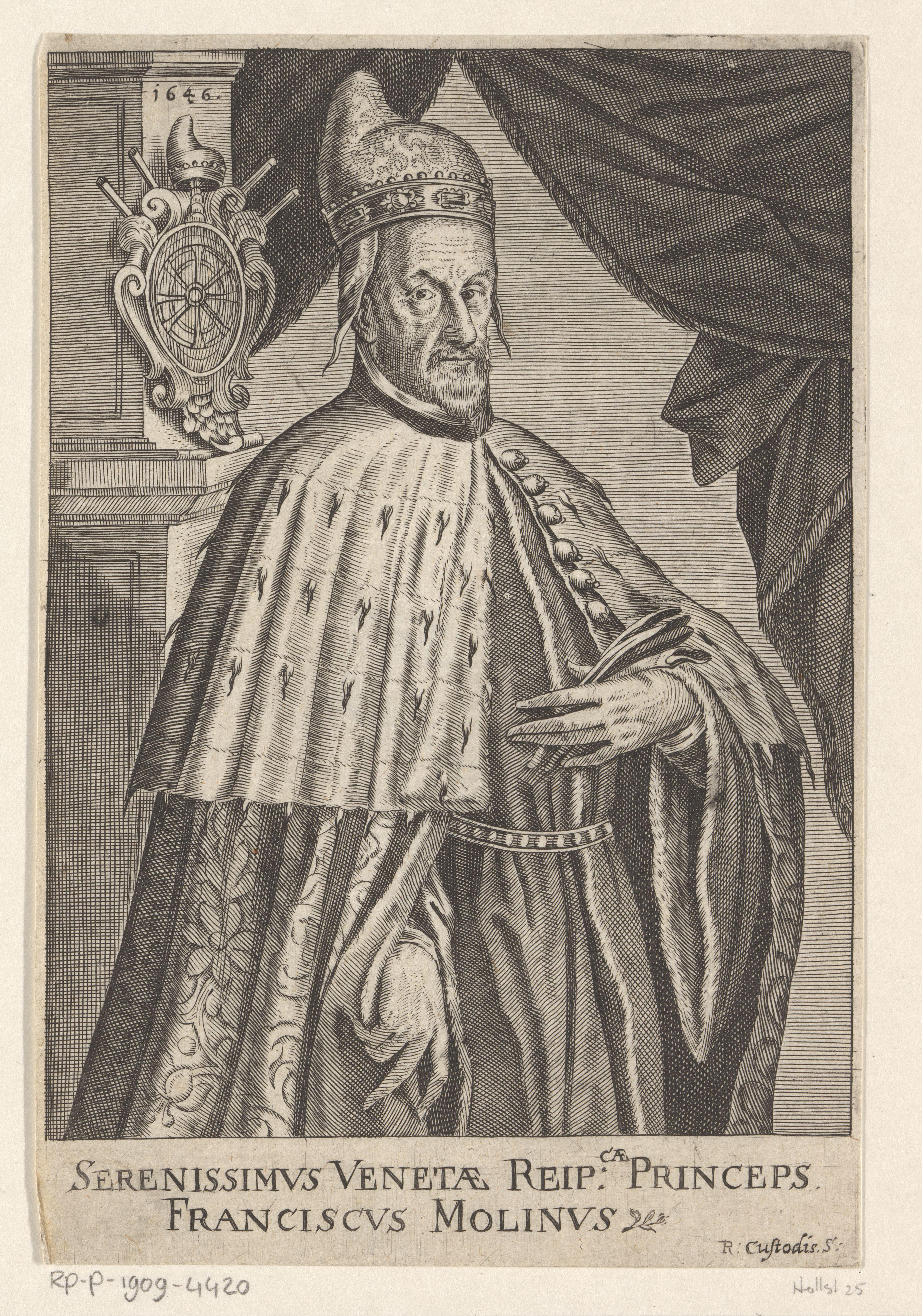 Portret van Francesco Molin