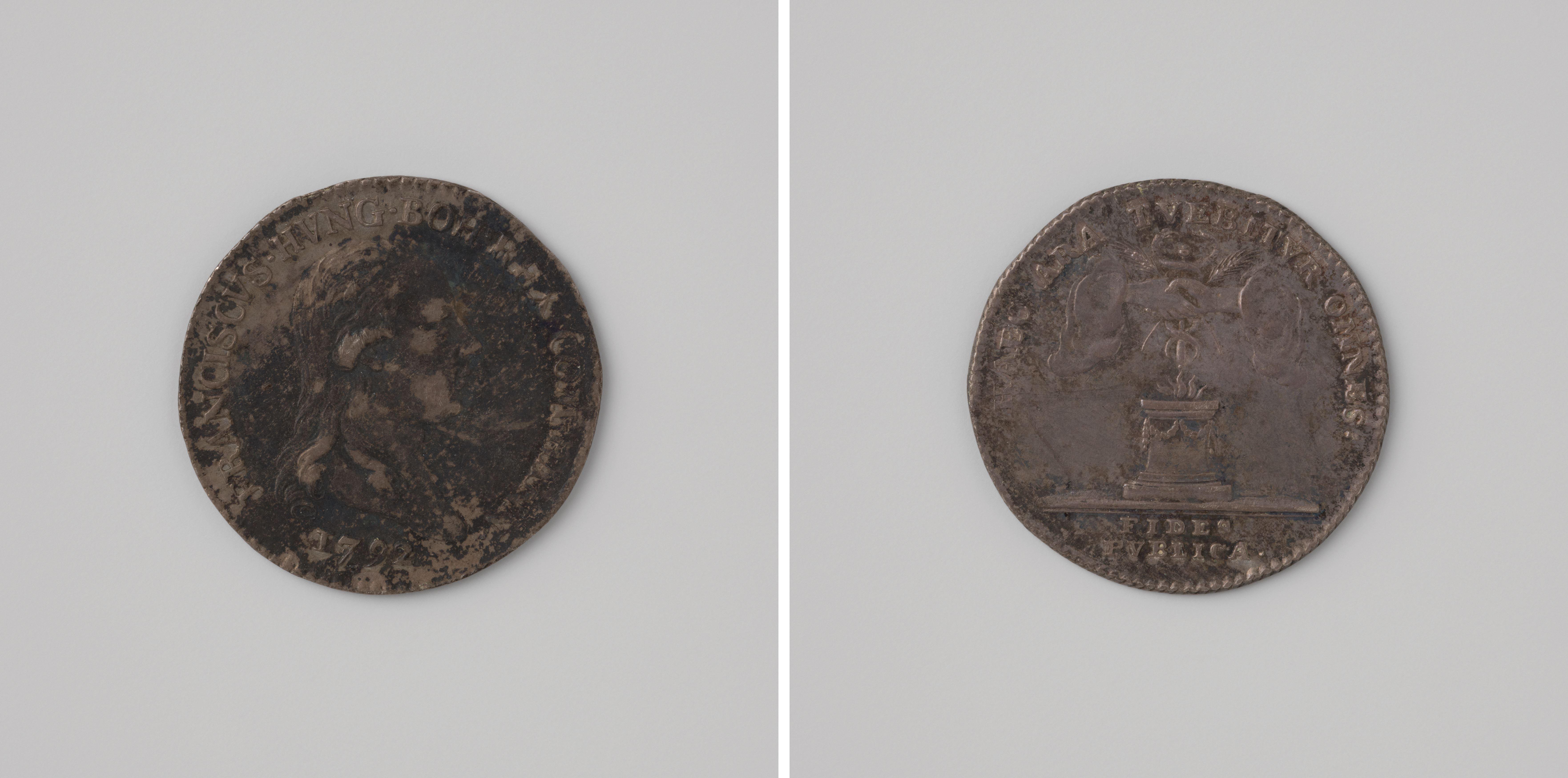 Inhuldiging van Frans II, Duits keizer als graaf van Henegouwen