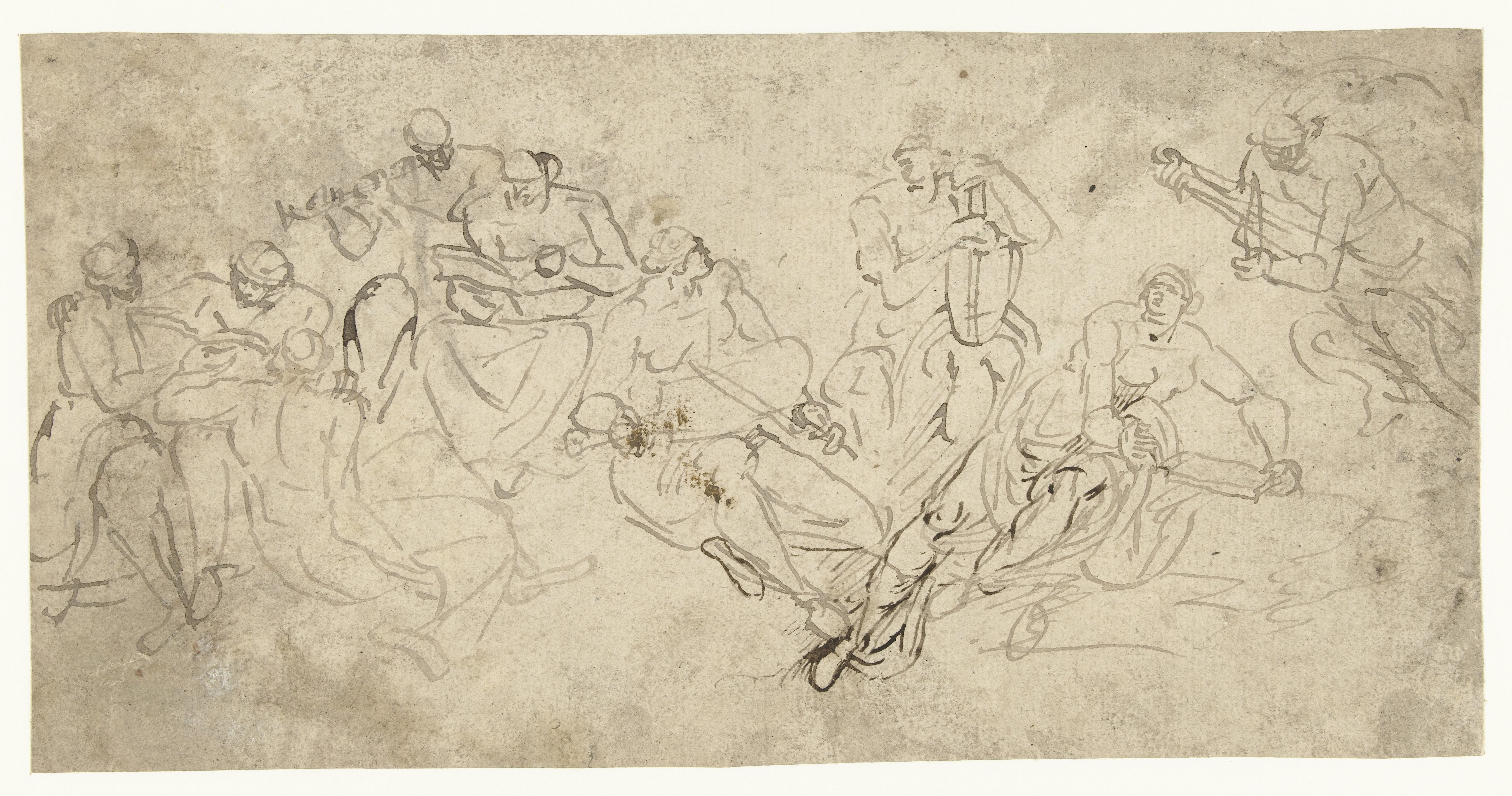 Apollo, de Muzen en Mercurius
