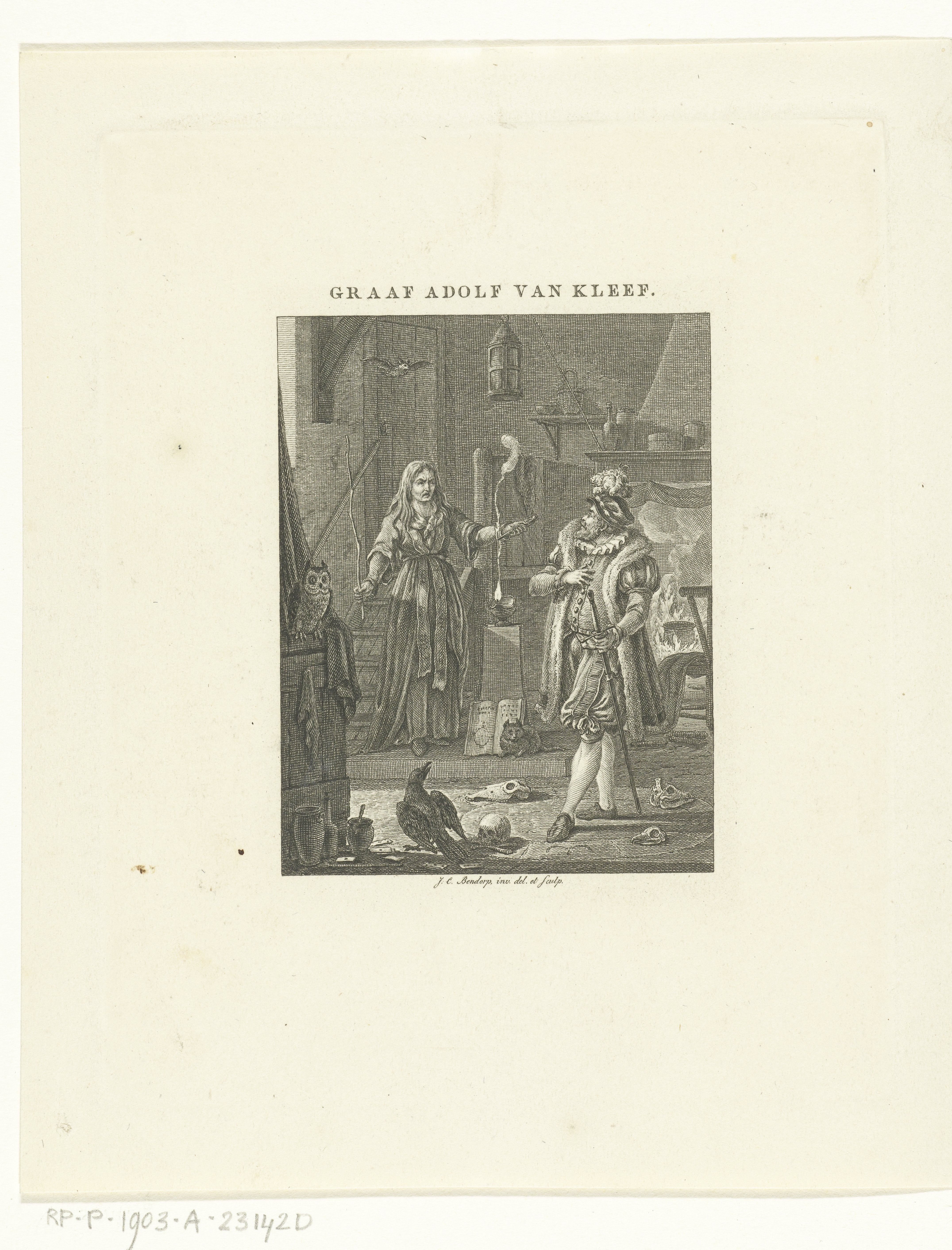 Graaf Adolf van Kleef in de ban van heks
