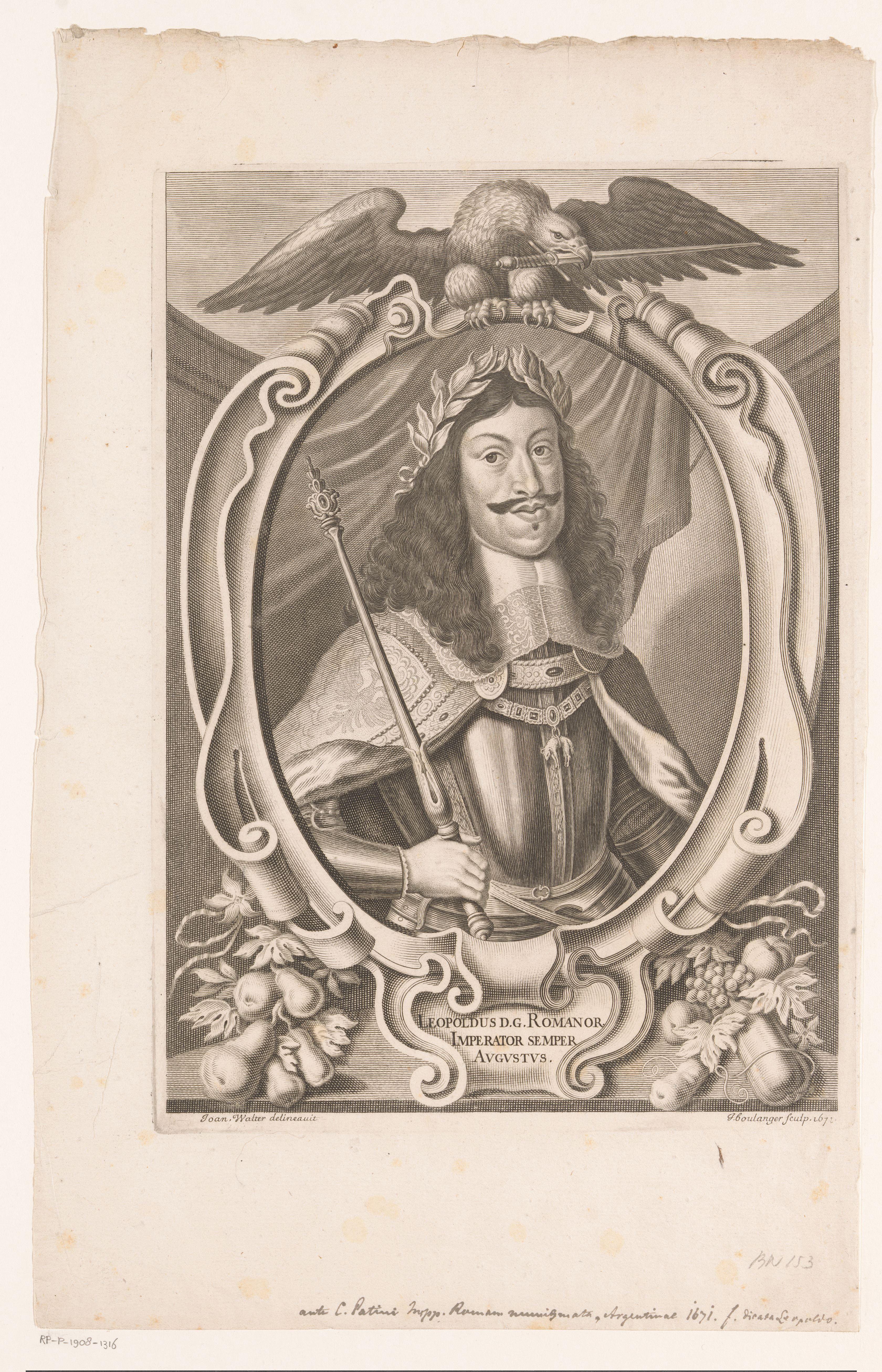 Portret van keizer Leopold I