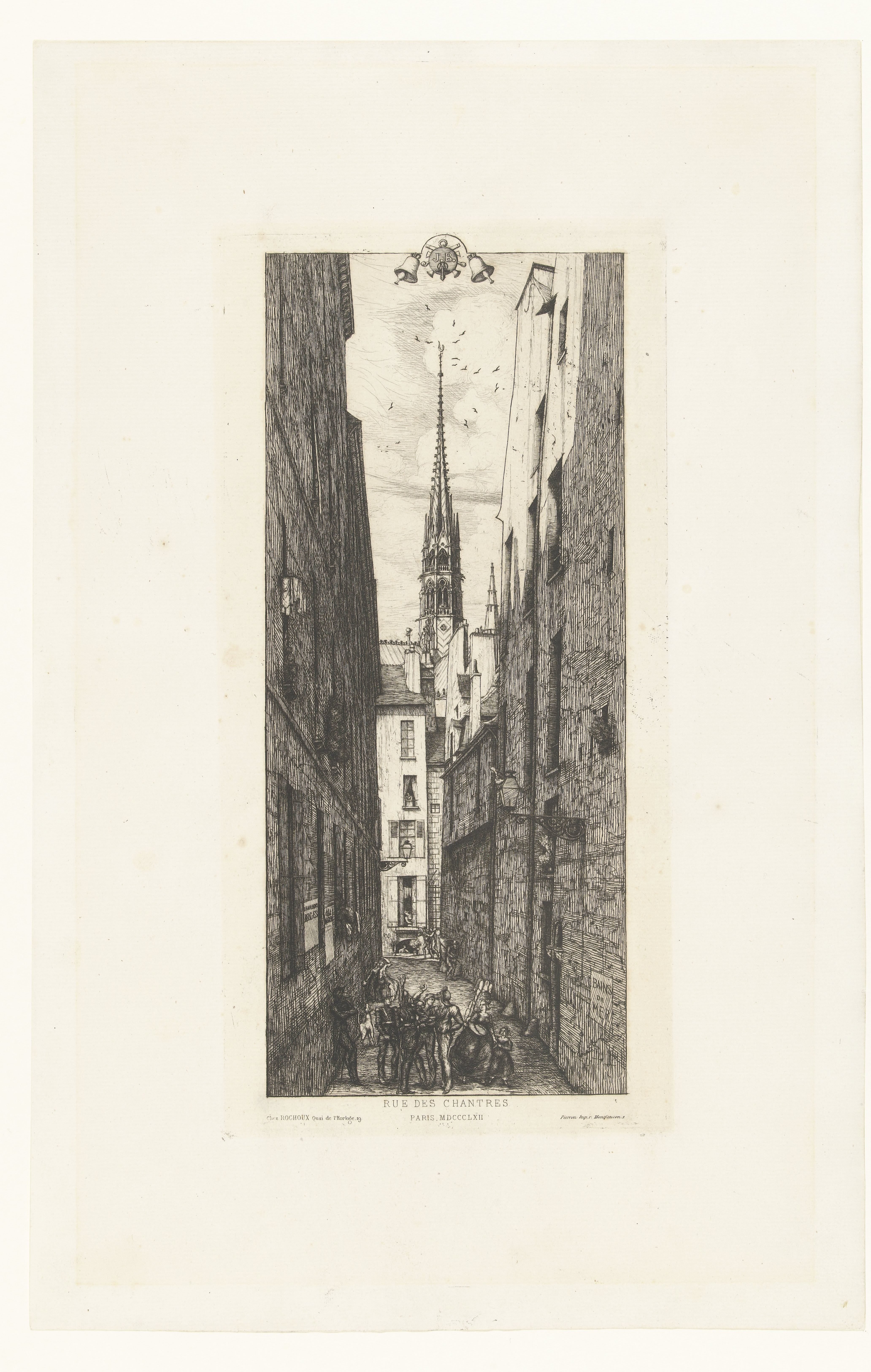 Rue des Chantres in Parijs