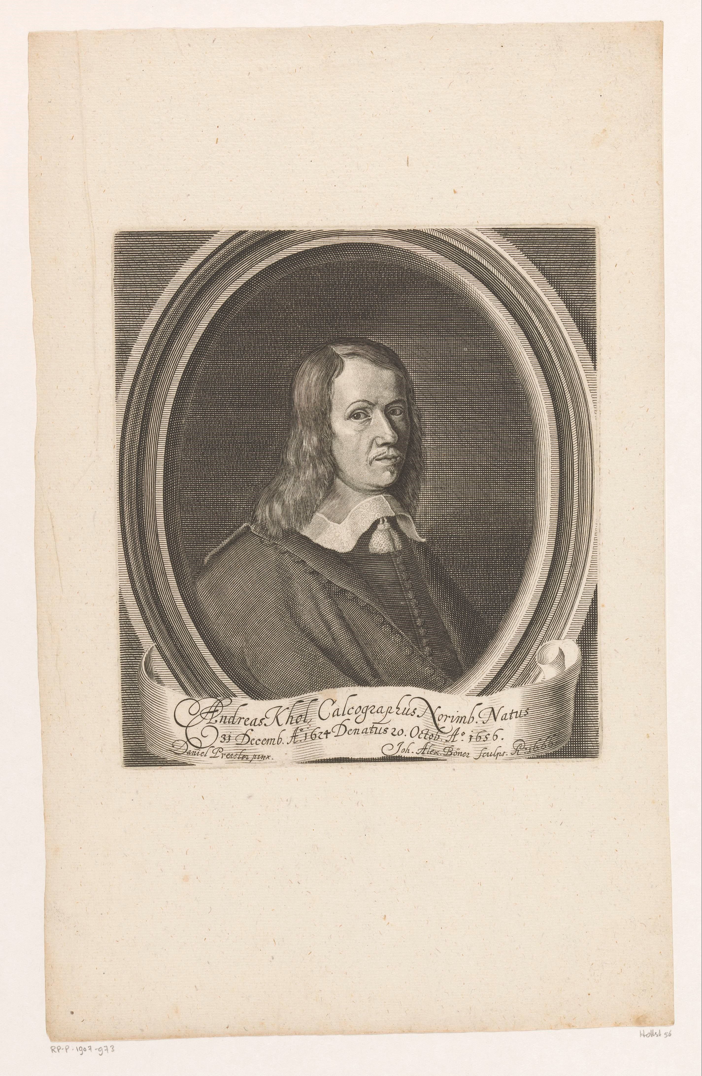 Portret van Andreas Kohl