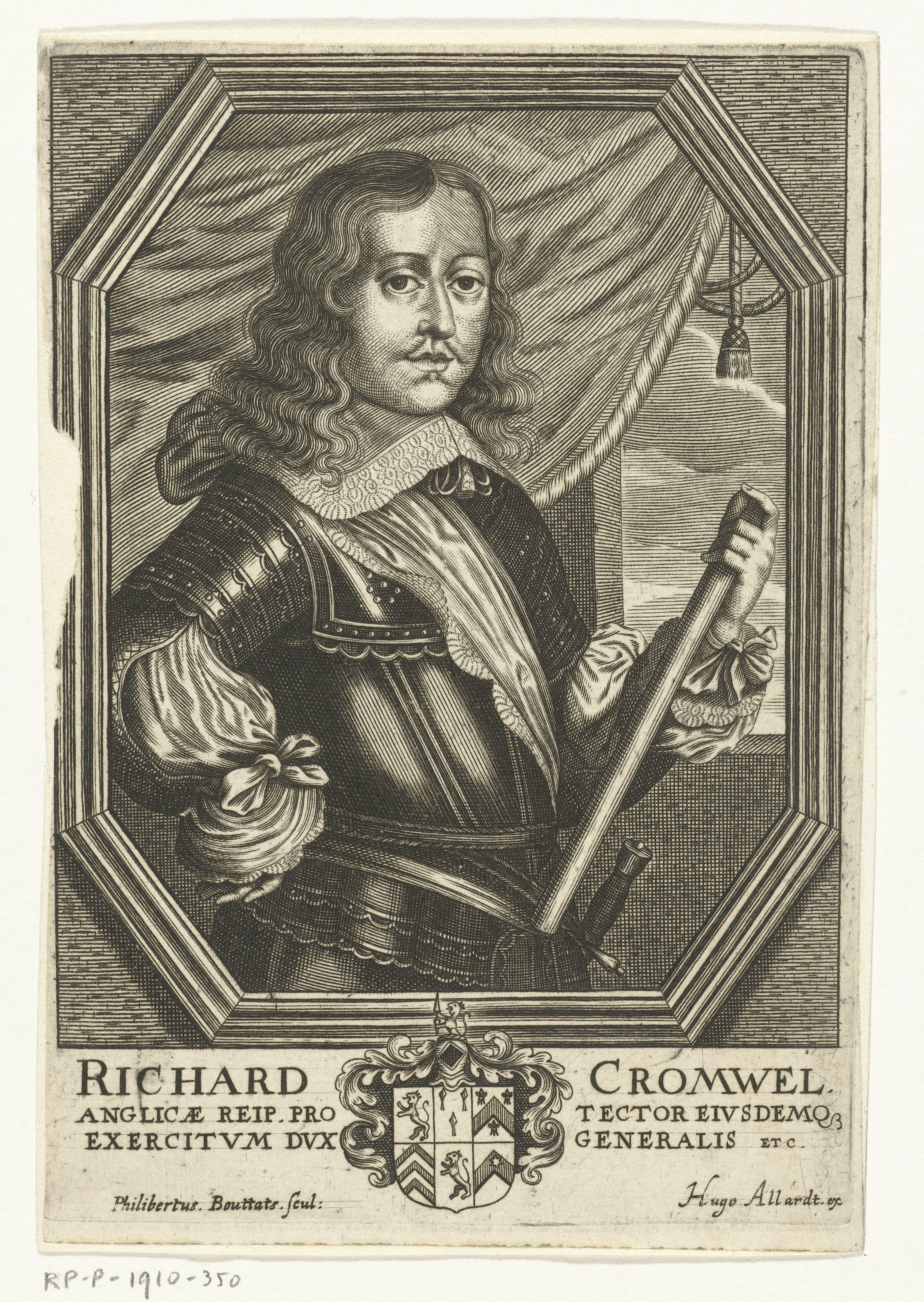 Portret van Richard Cromwell