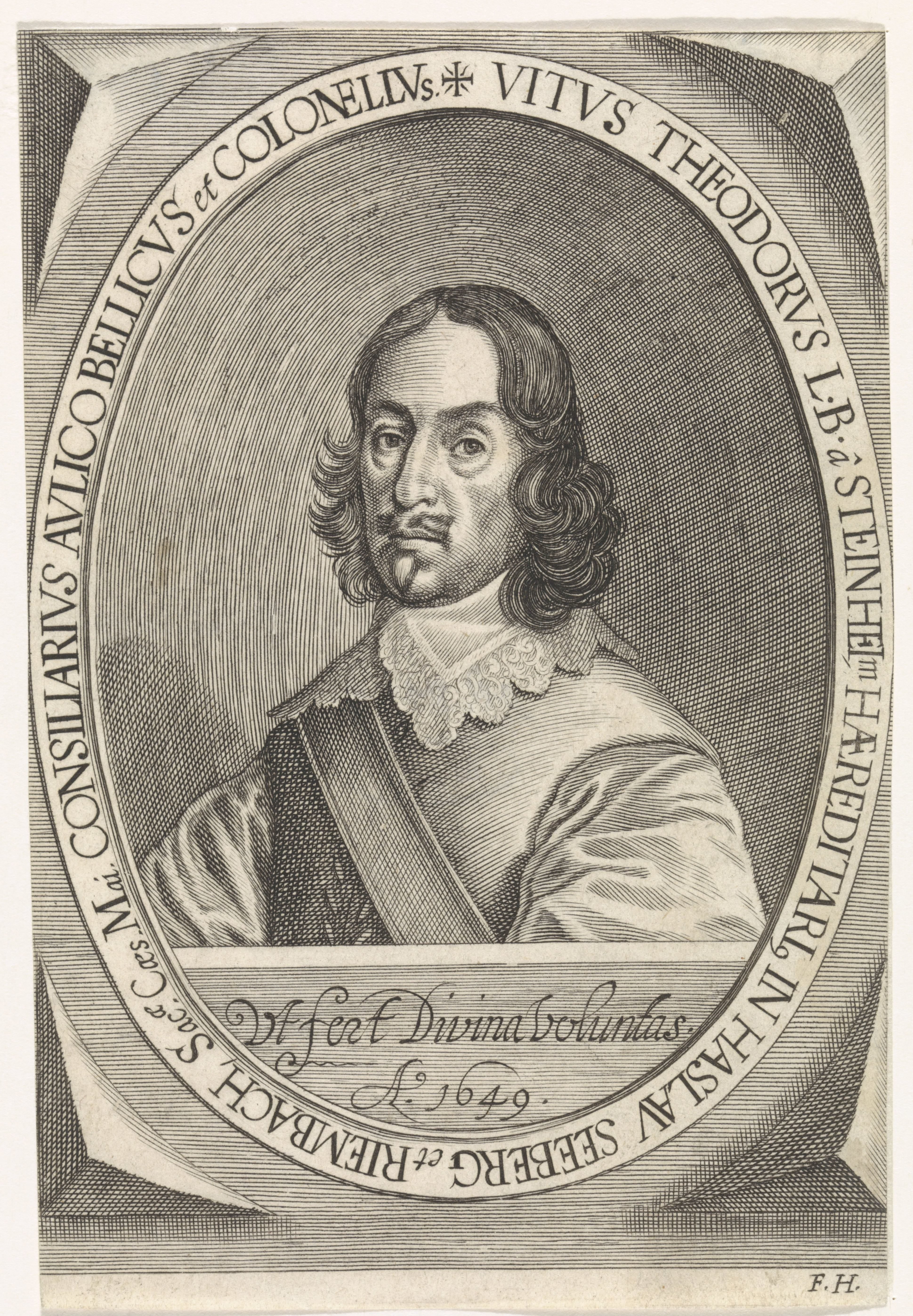 Portret van Theodorus van Steinheim