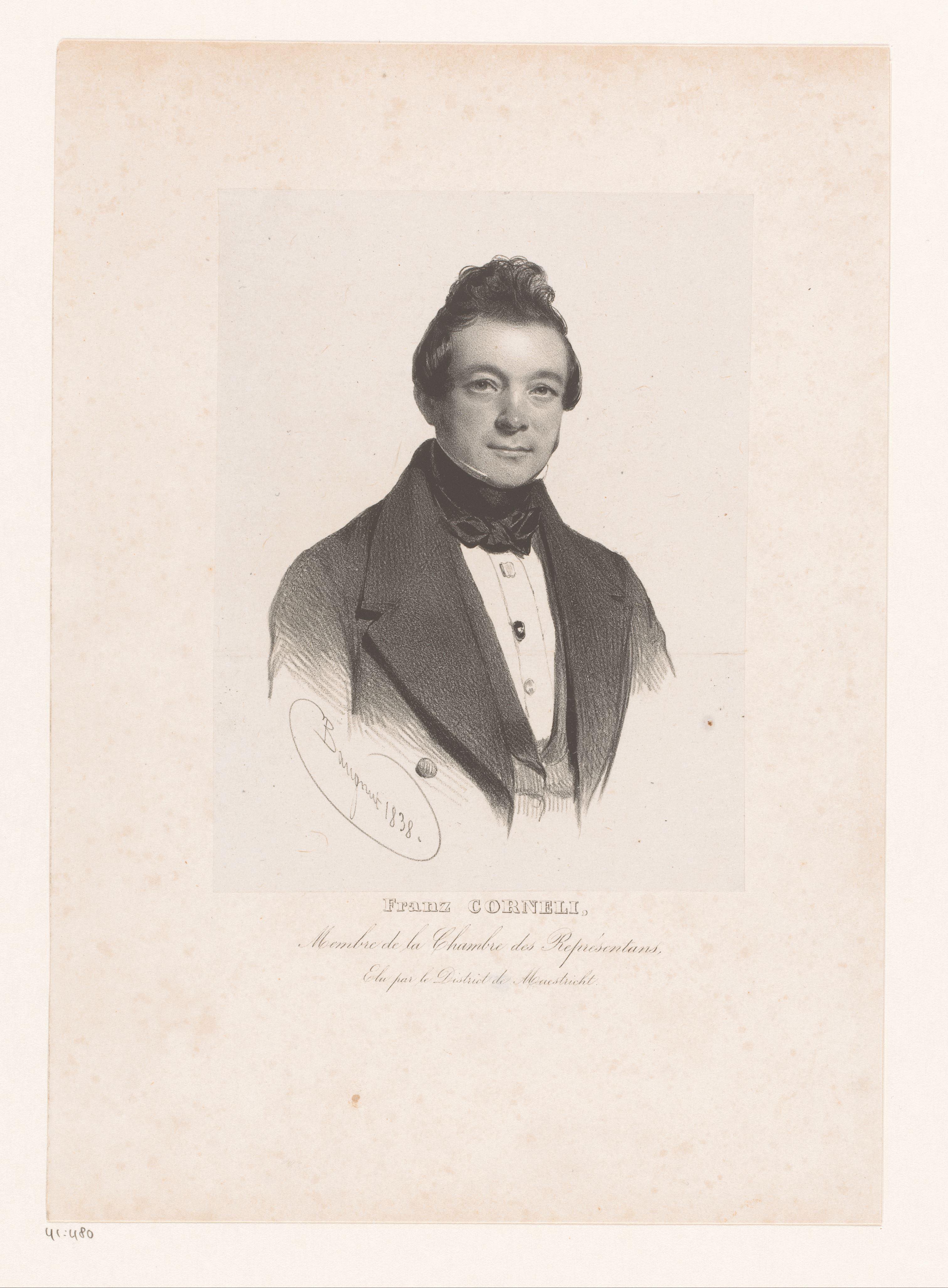 Portret van Franz Corneli