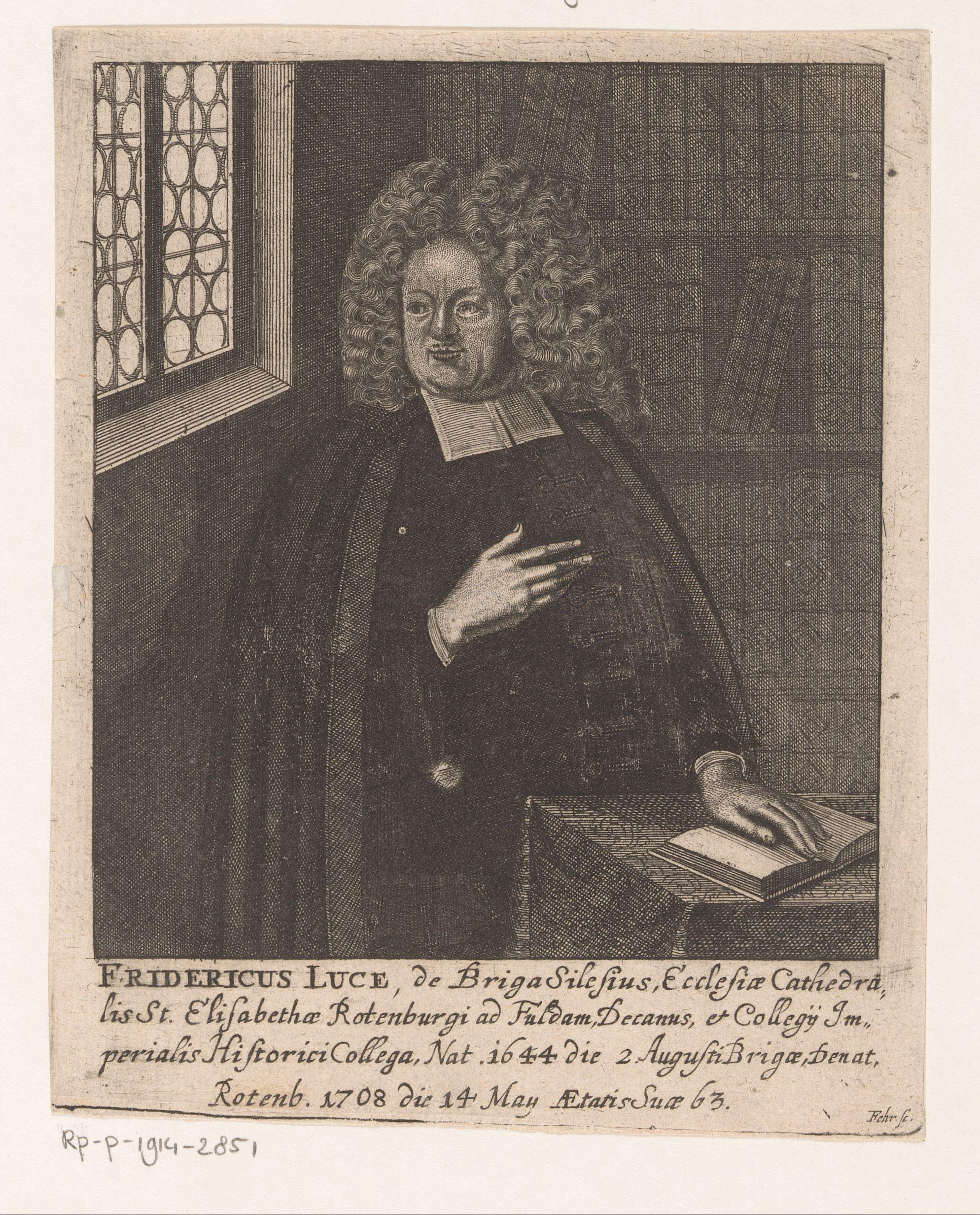 Portret van Friedrich Lucae op 63-jarige leeftijd