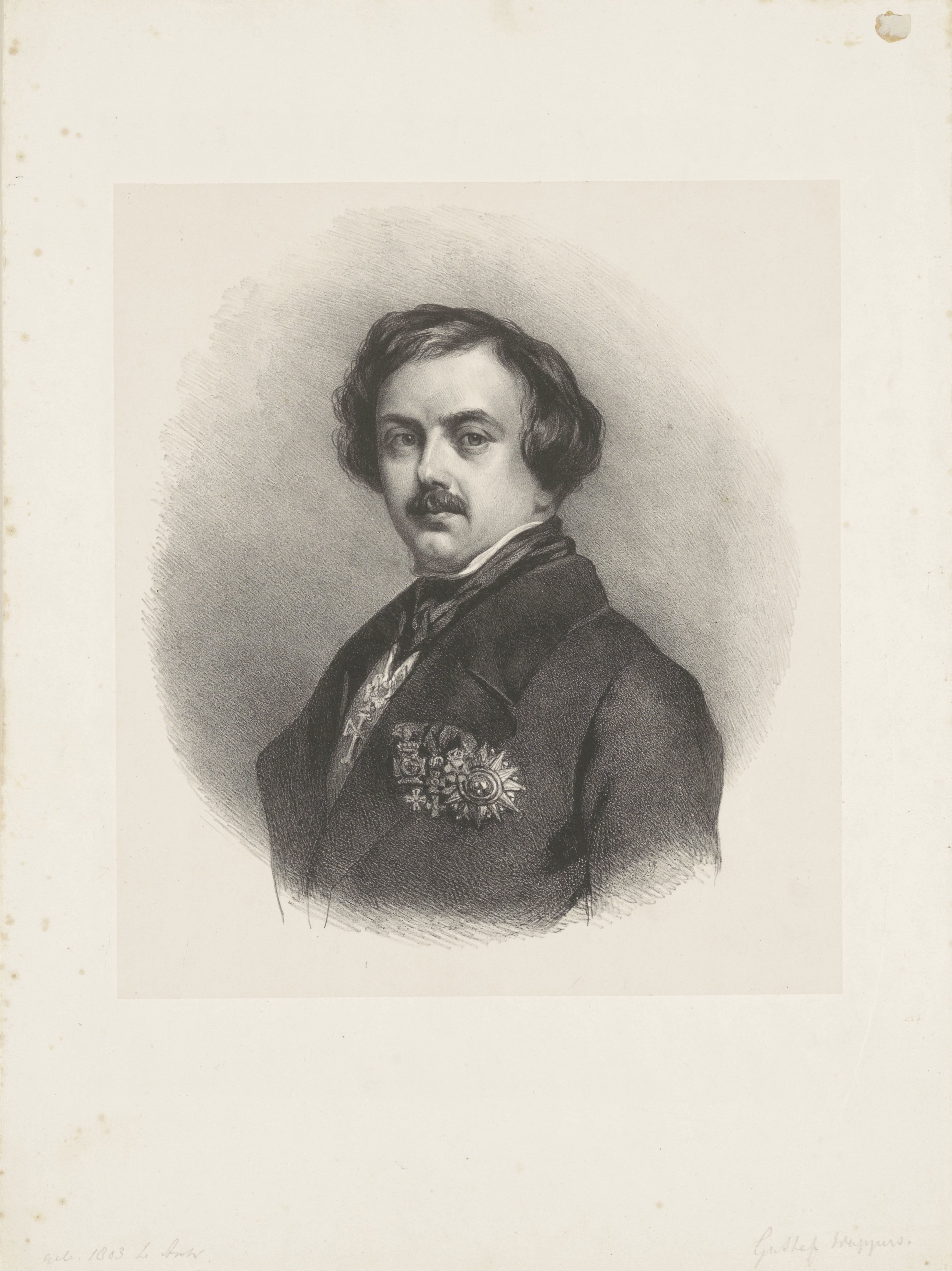 Portret van Gustave Wappers