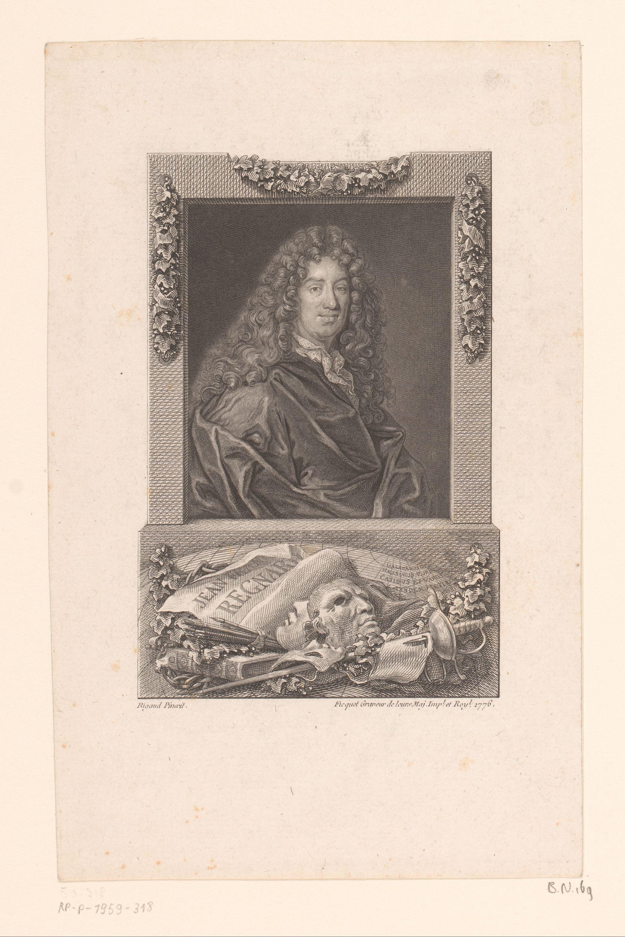 Portret van Jean-François Regnard