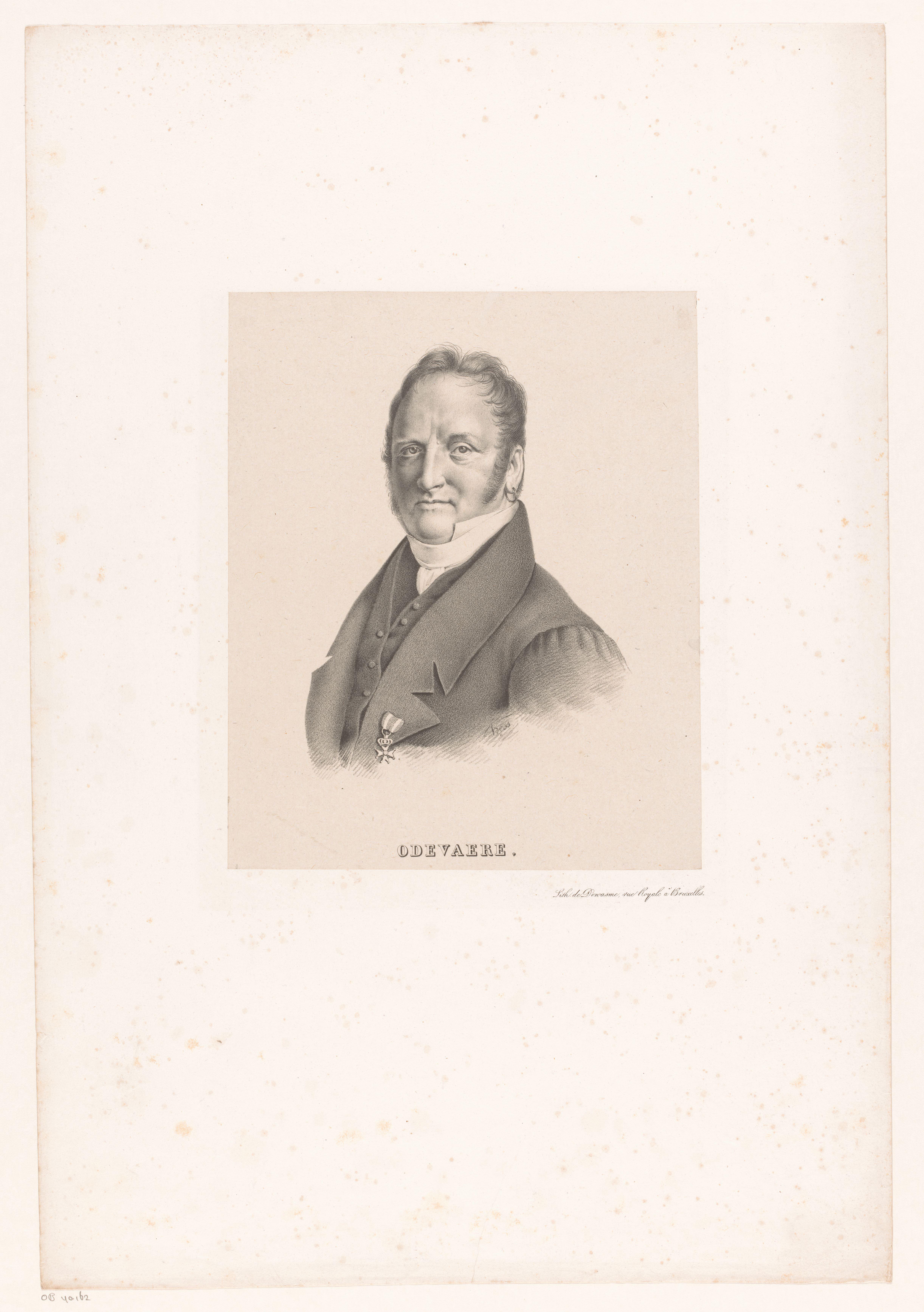Portret van Joseph-Denis Odevaere