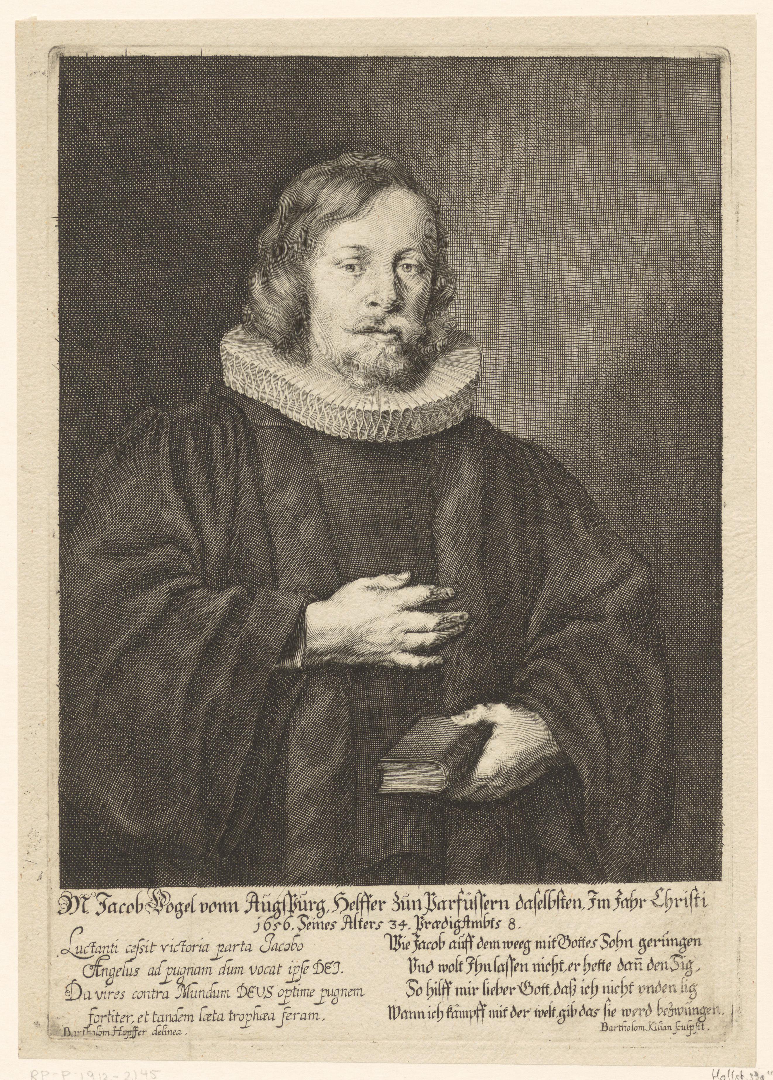 Portret van Jacob Vogel